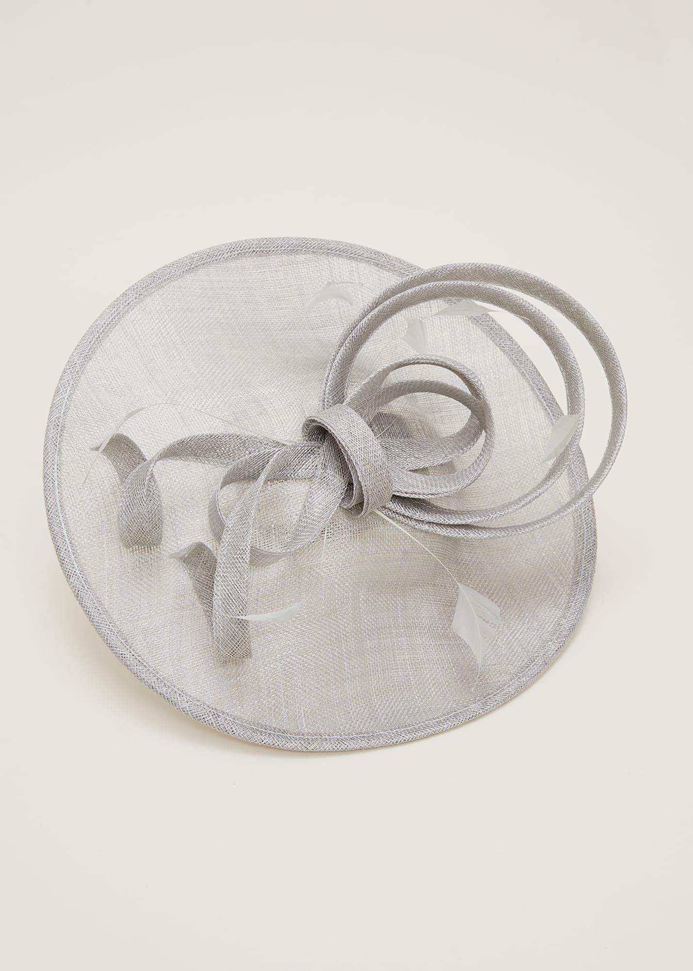 Layered Bow Disc Fascinator