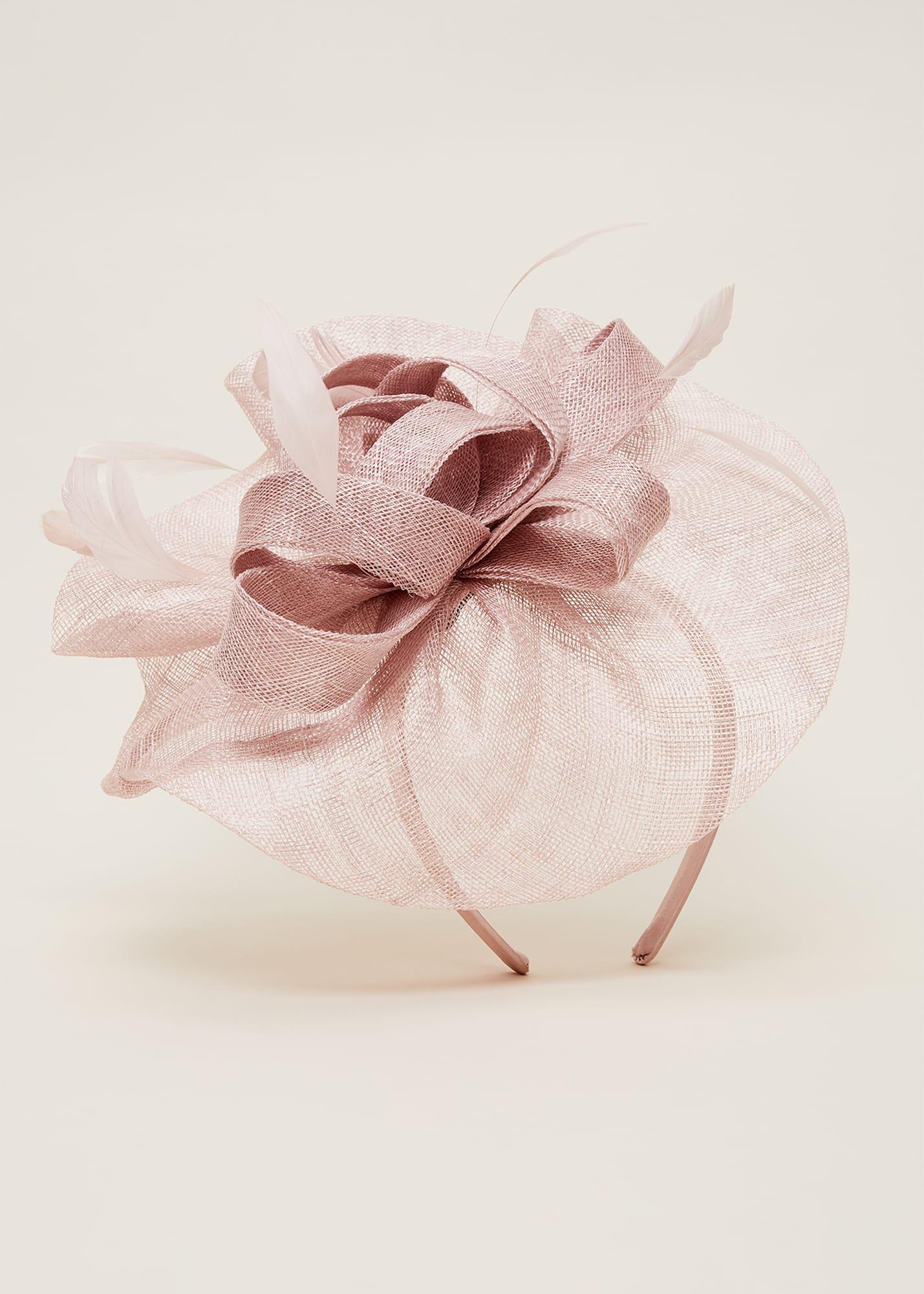 Blush Pink Oversized Fascinator