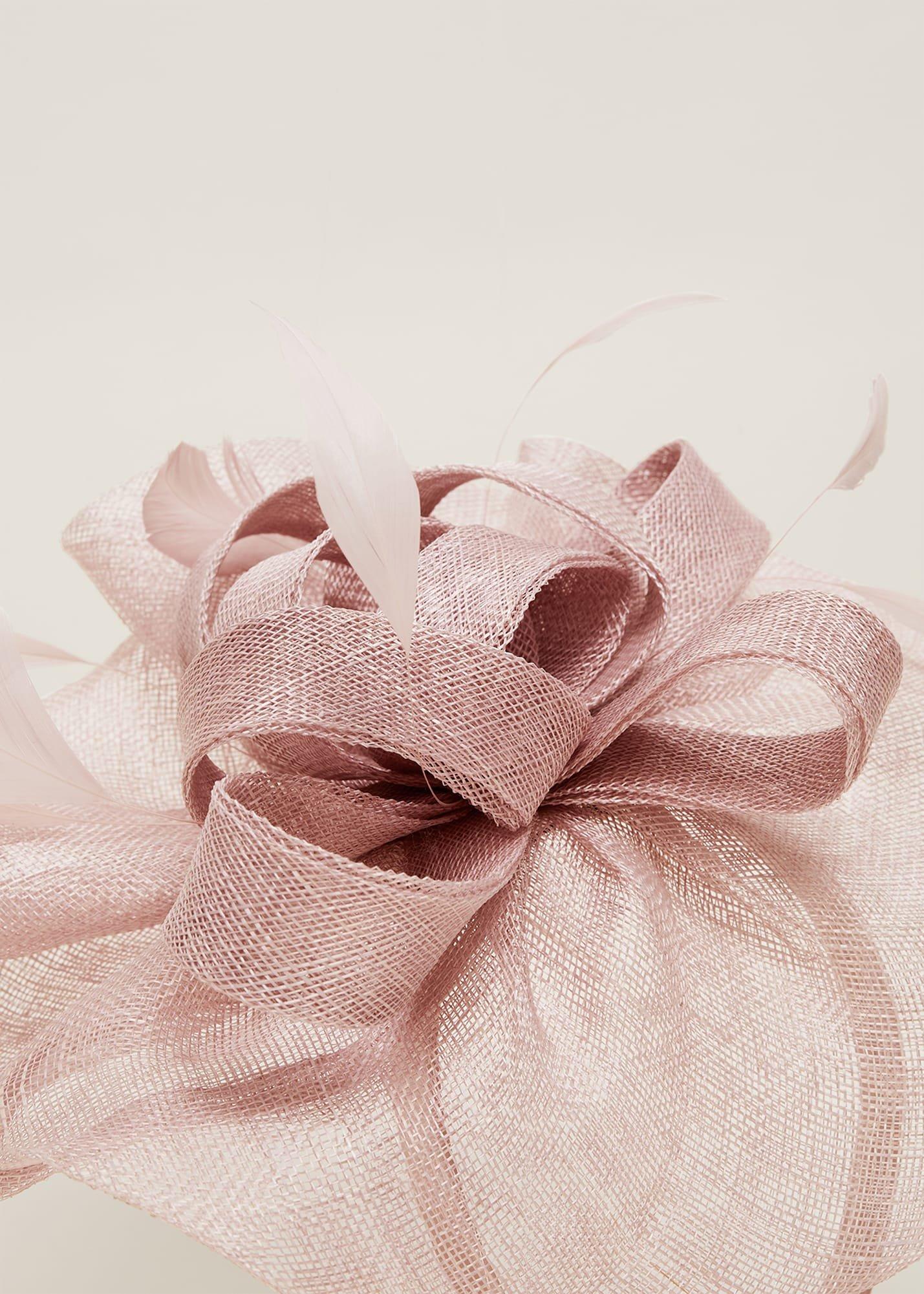 Blush Pink Oversized Fascinator