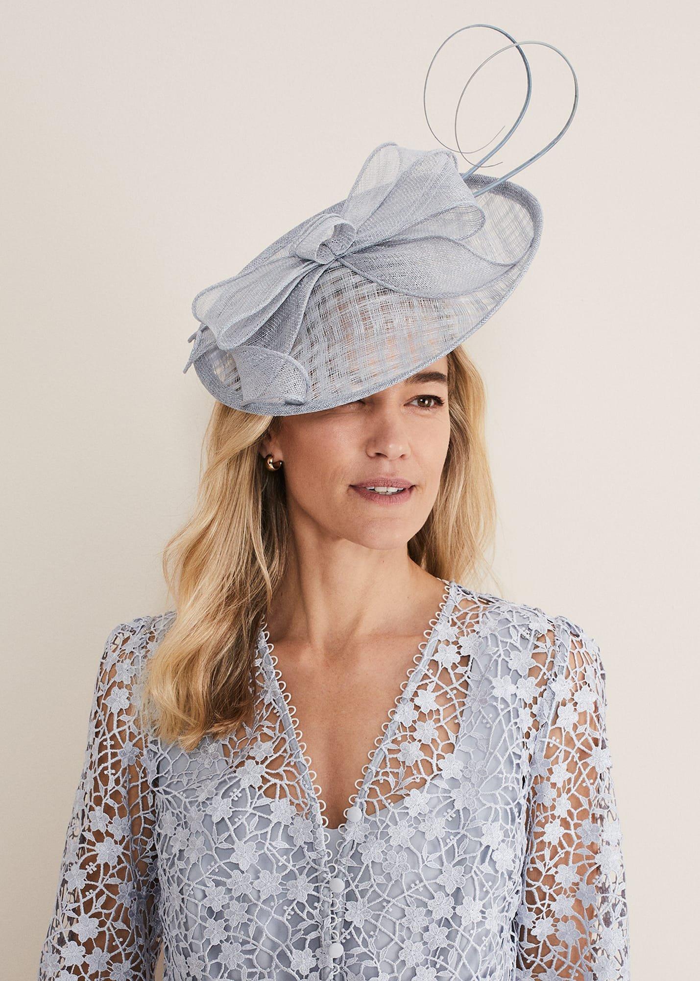 Light Blue Fascinator