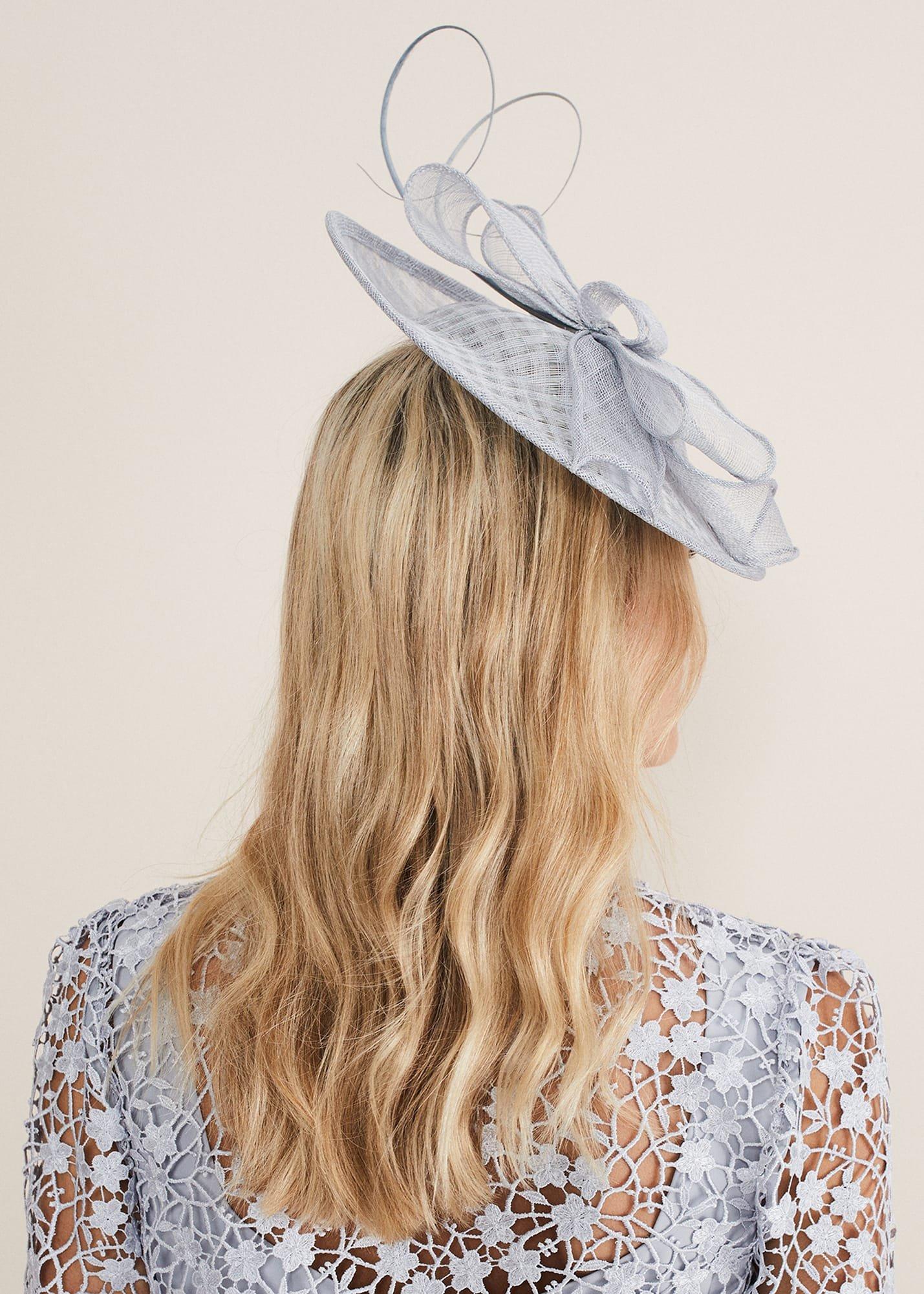 Light Blue Fascinator