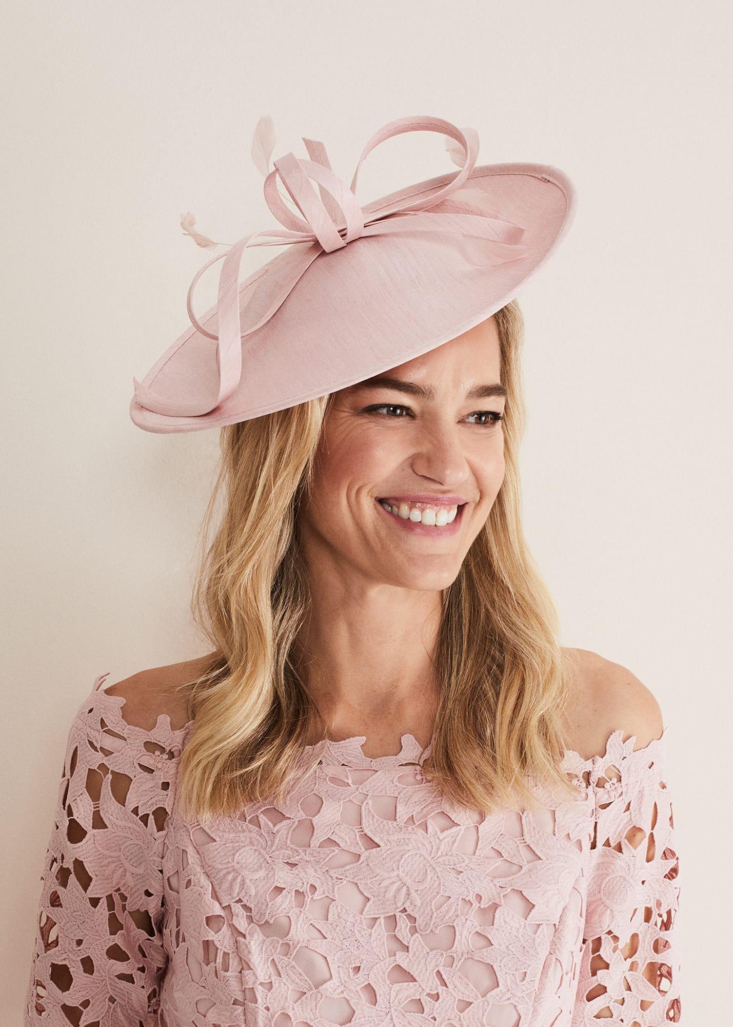 Shantung Oval Disc Fascinator