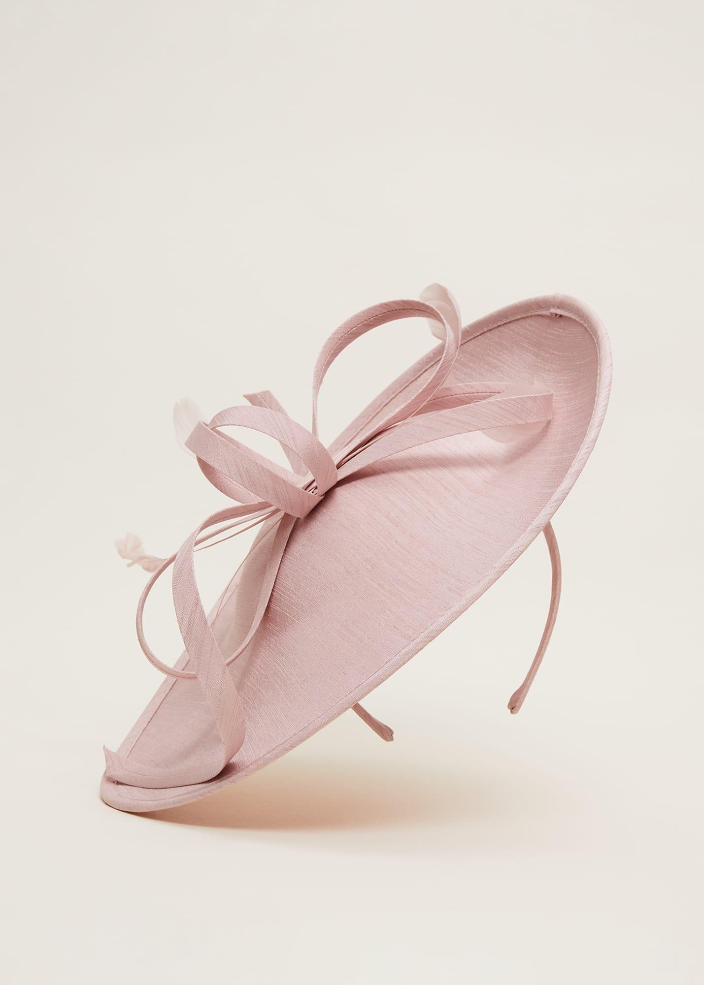 Shantung Oval Disc Fascinator