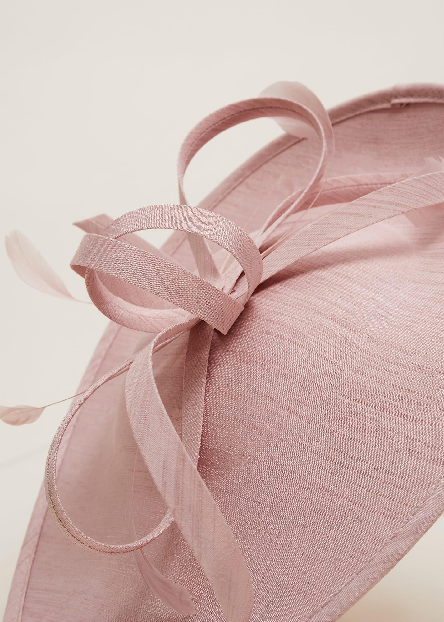 Shantung Oval Disc Fascinator