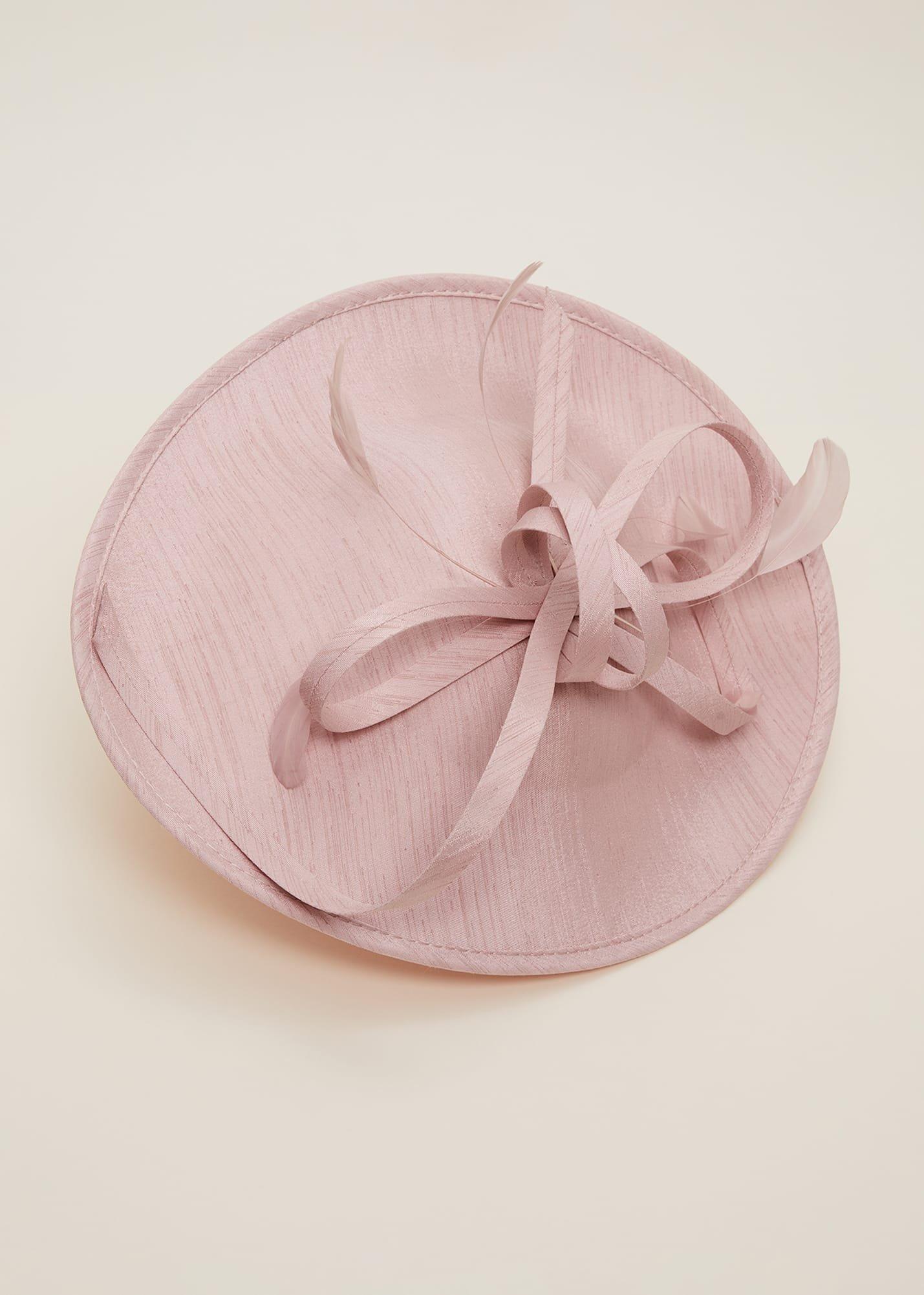 Shantung Oval Disc Fascinator