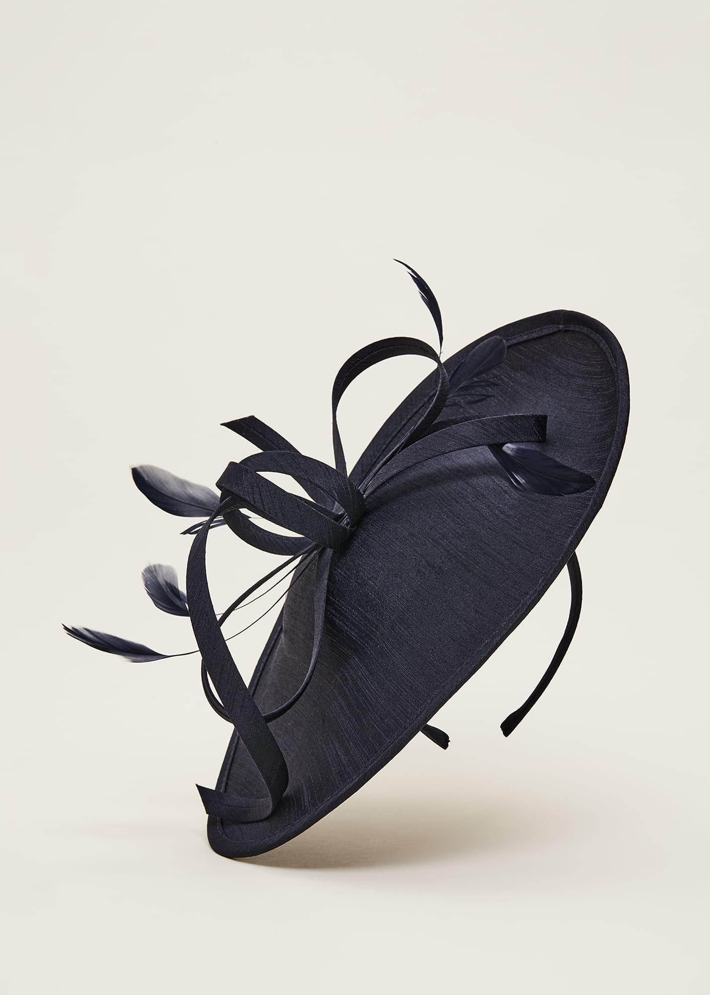 Shantung Oval Disc Fascinator