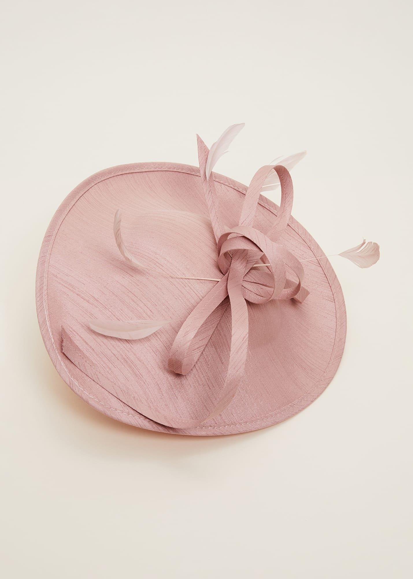 Shantung Oval Disc Fascinator
