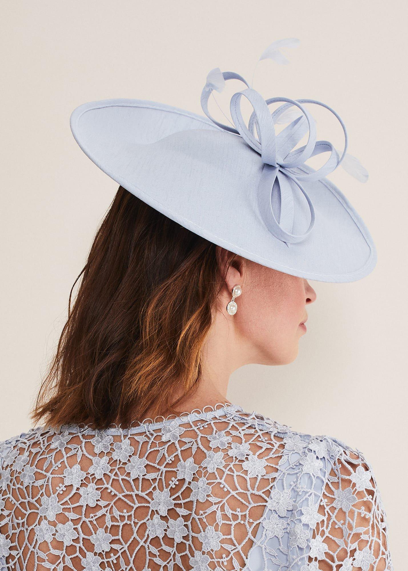 Light Blue Fascinator