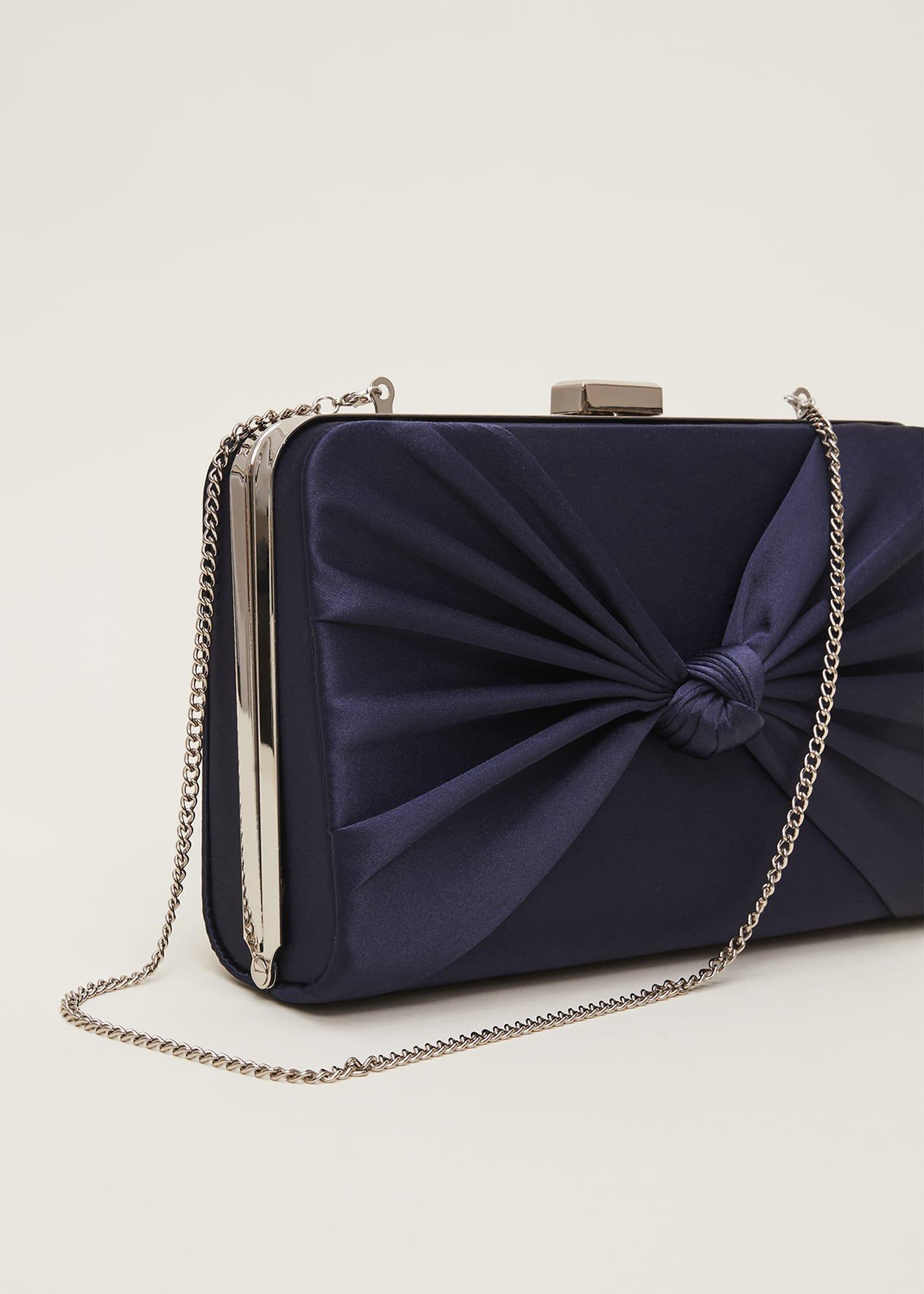 satin-knot-front-box-clutch
