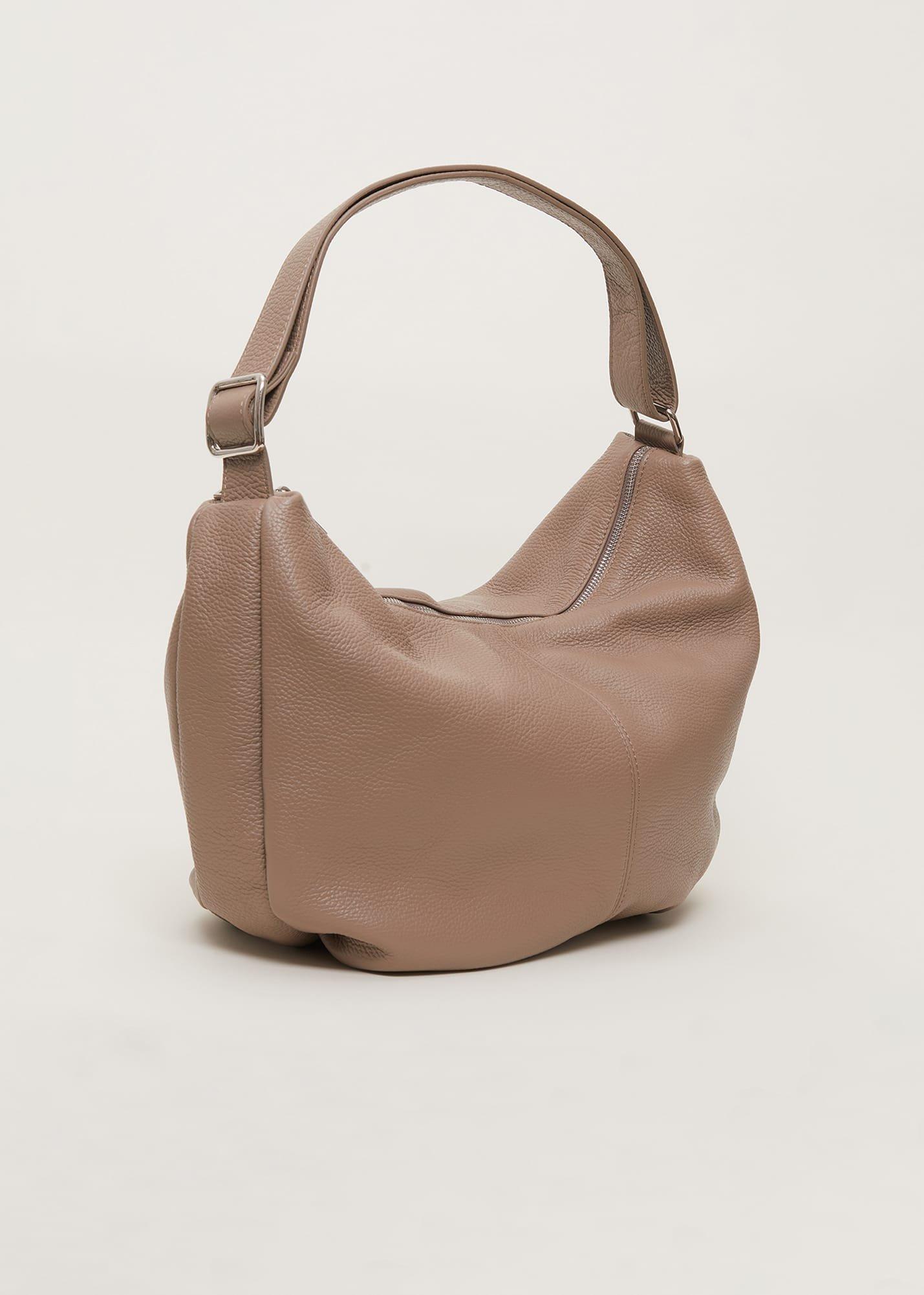 Leather Shopper Bag