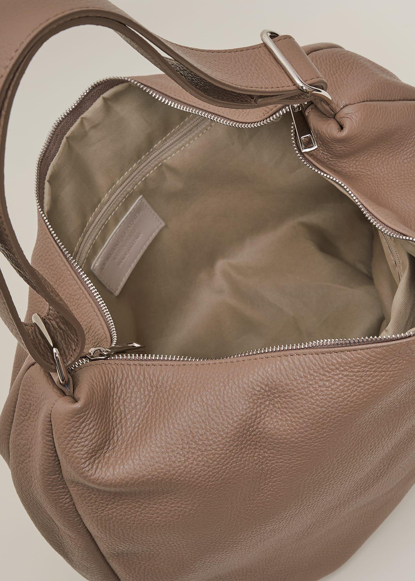Leather Shopper Bag