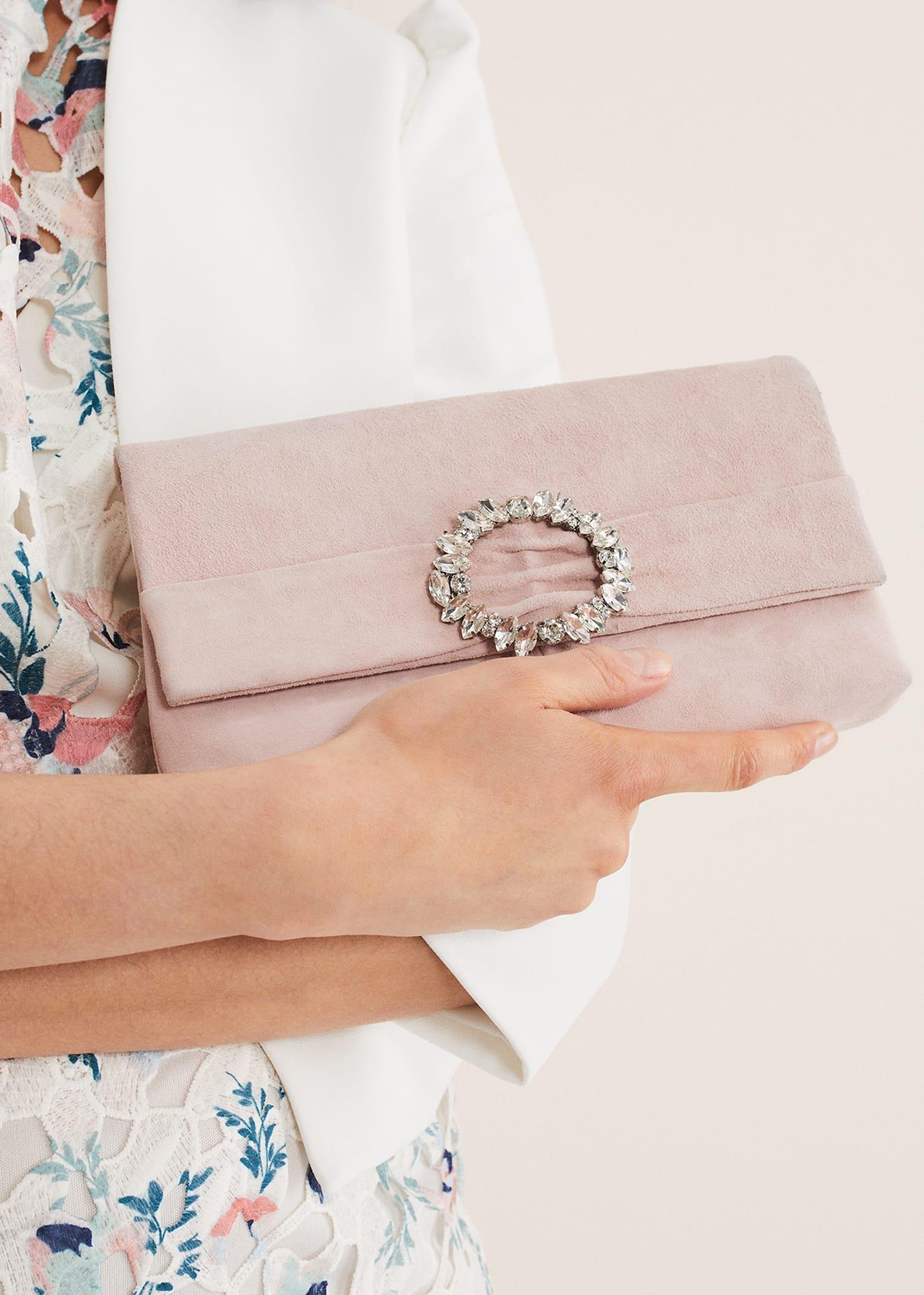 Embellished Slim Clutch Bag