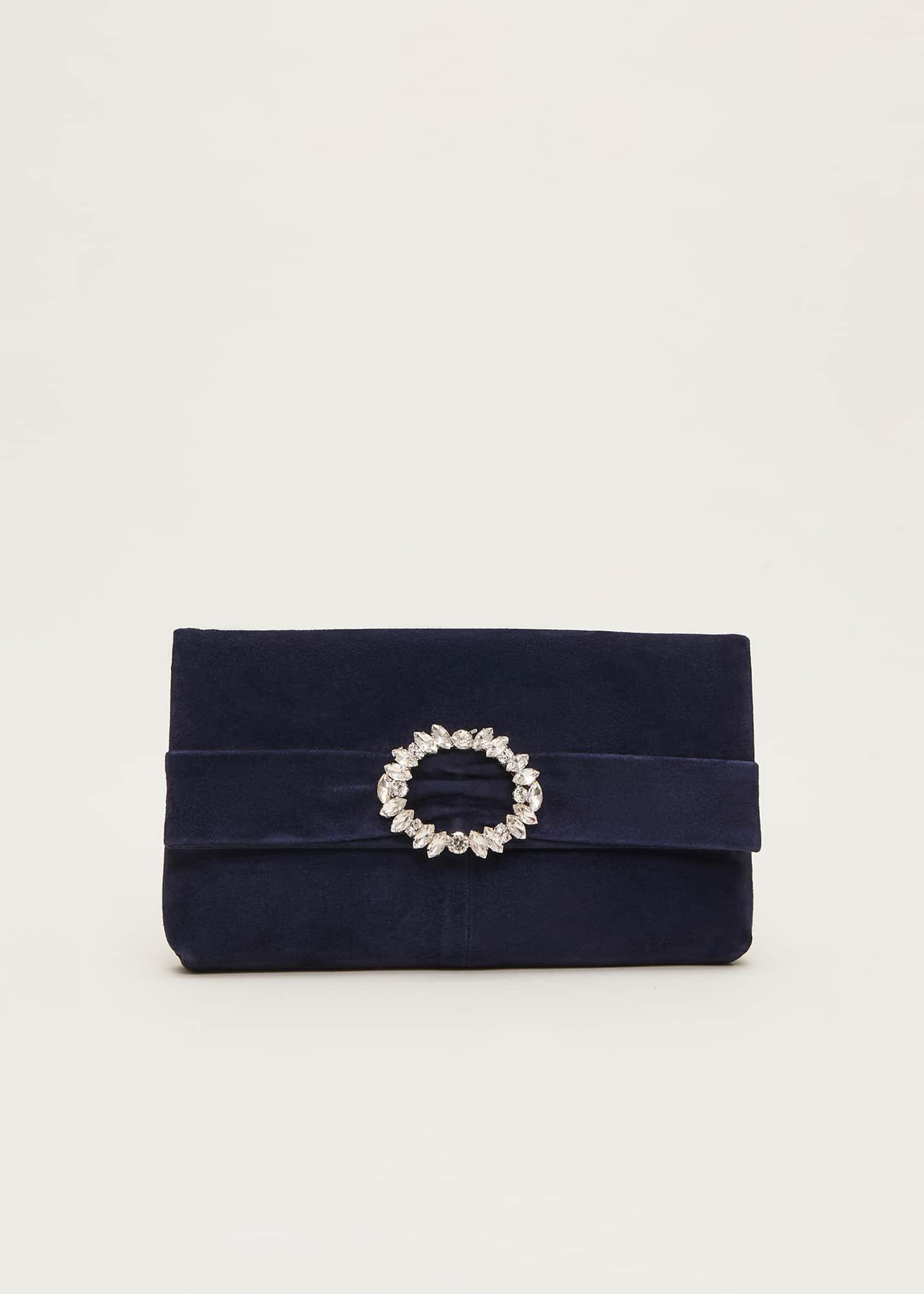 Embellished Slim Clutch Bag