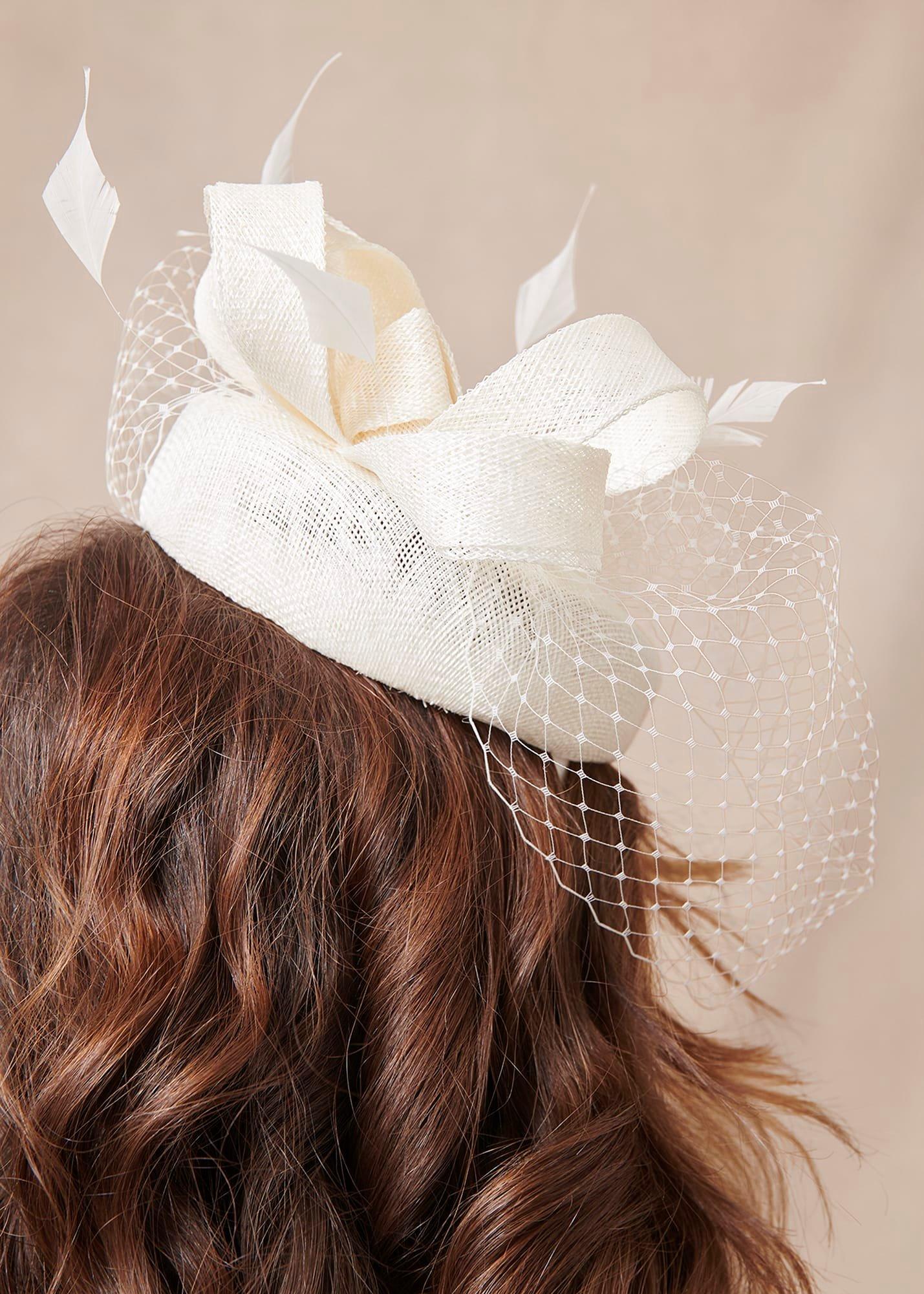 Bridal Veiled Pillbox