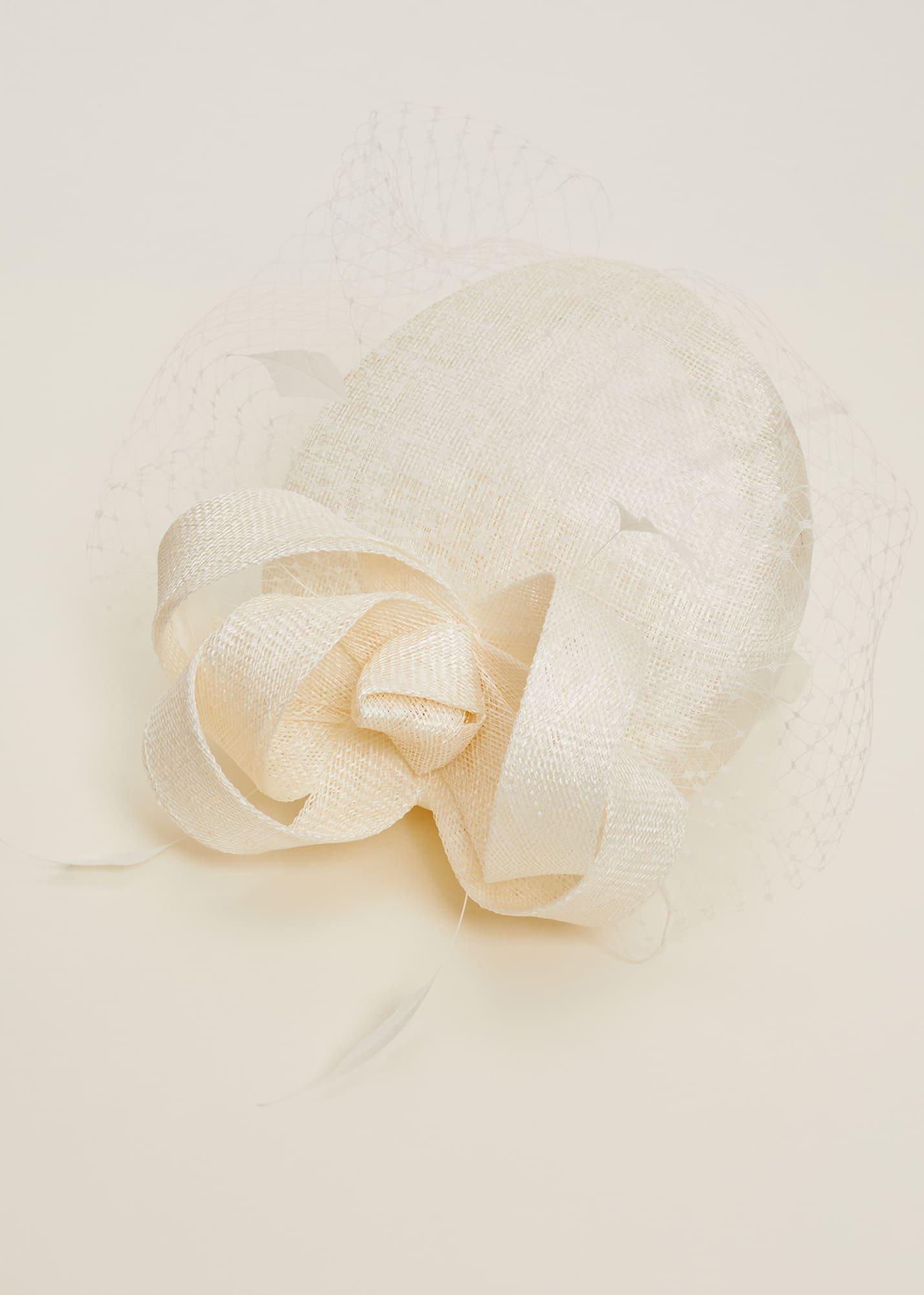 Bridal Veiled Pillbox