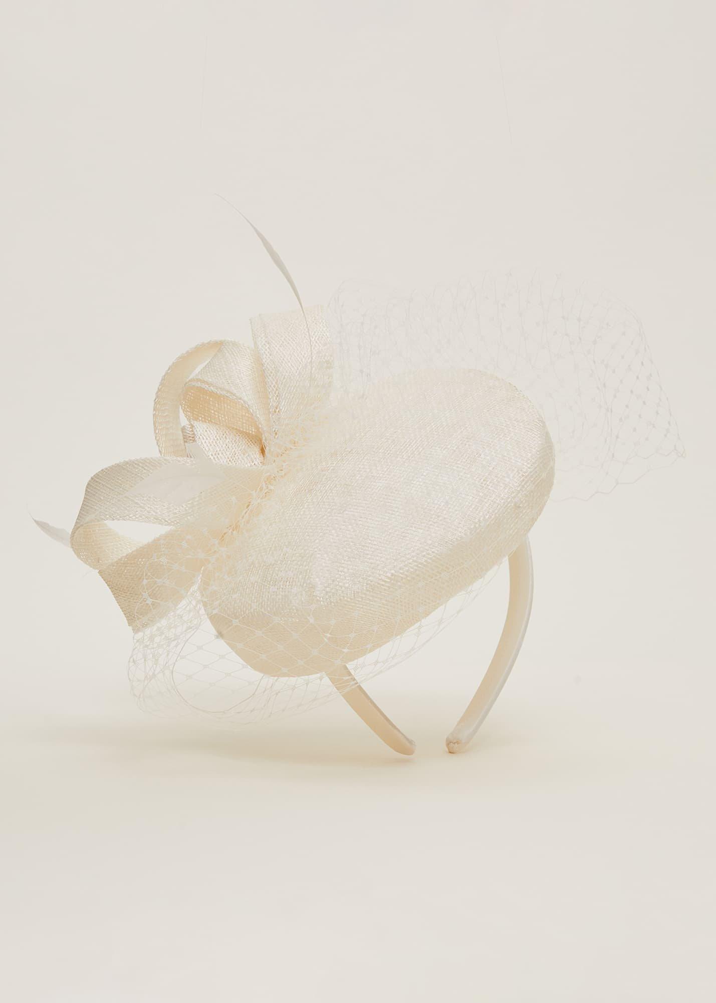 Bridal Veiled Pillbox