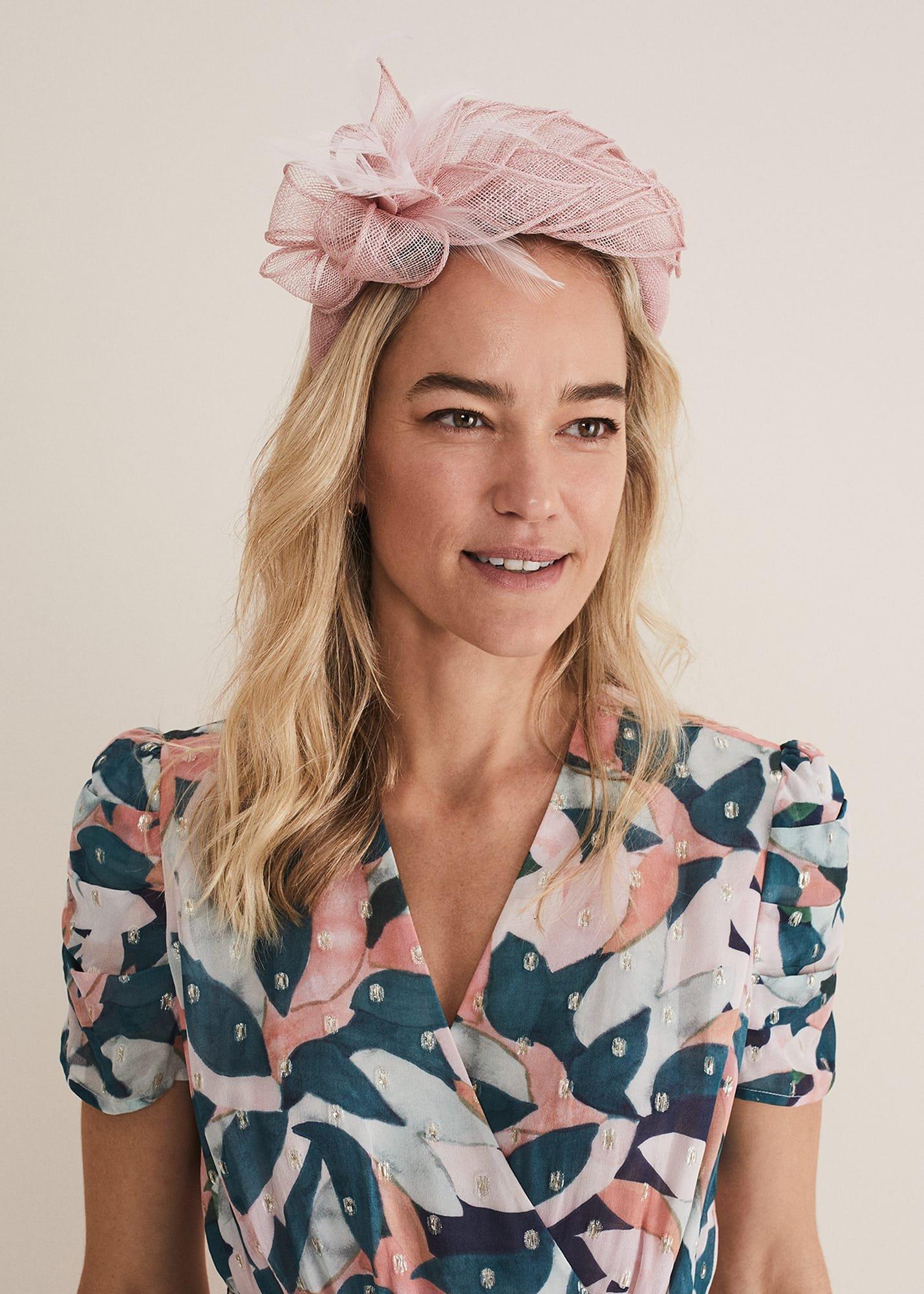 Blush Pink Flower Headband