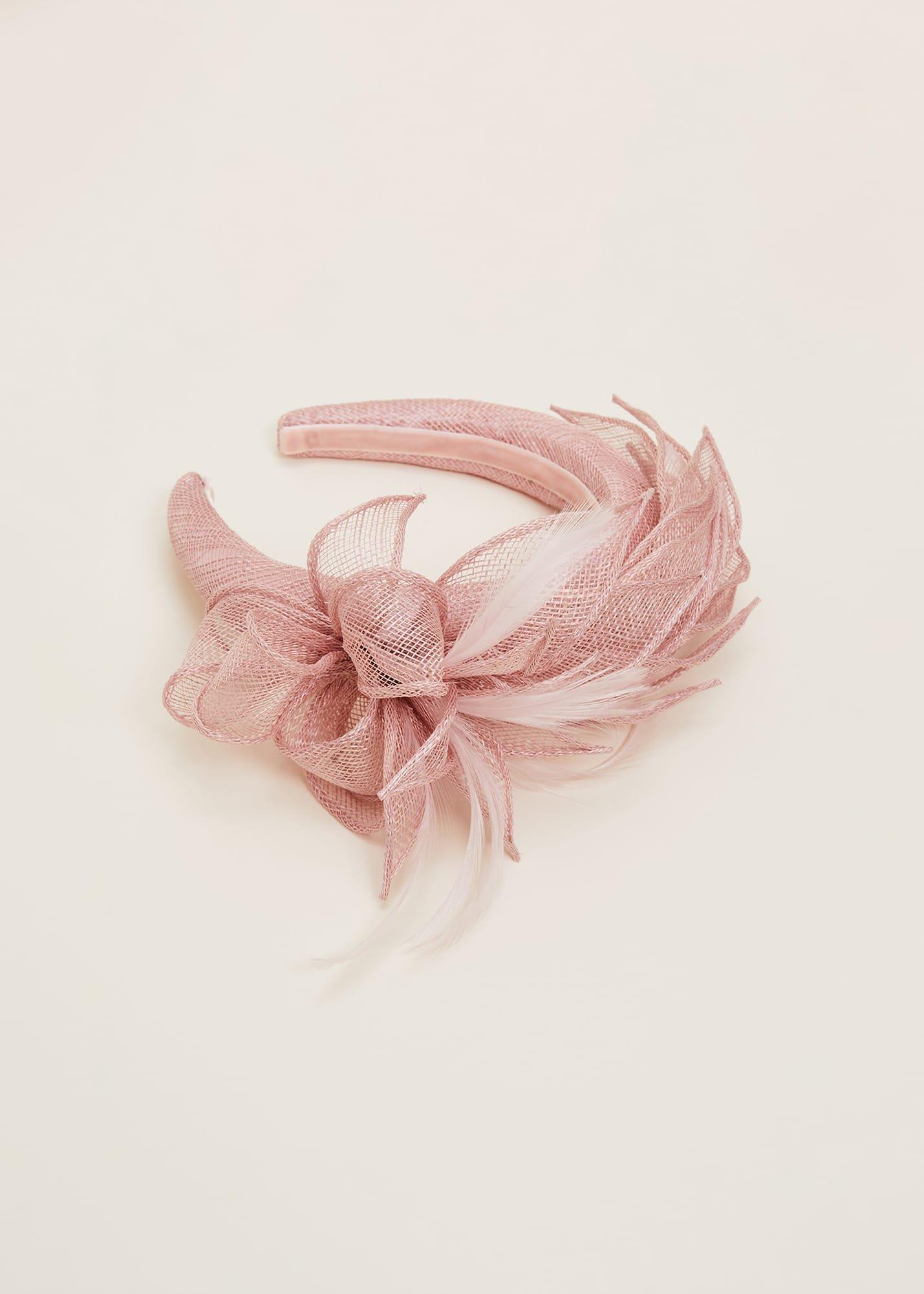 Blush Pink Flower Headband