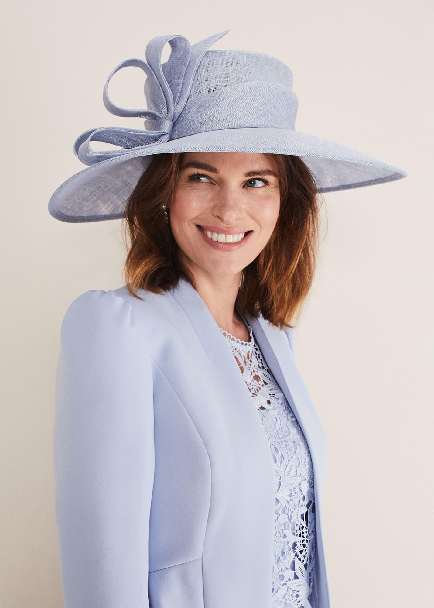 Light Blue Oversized Hat