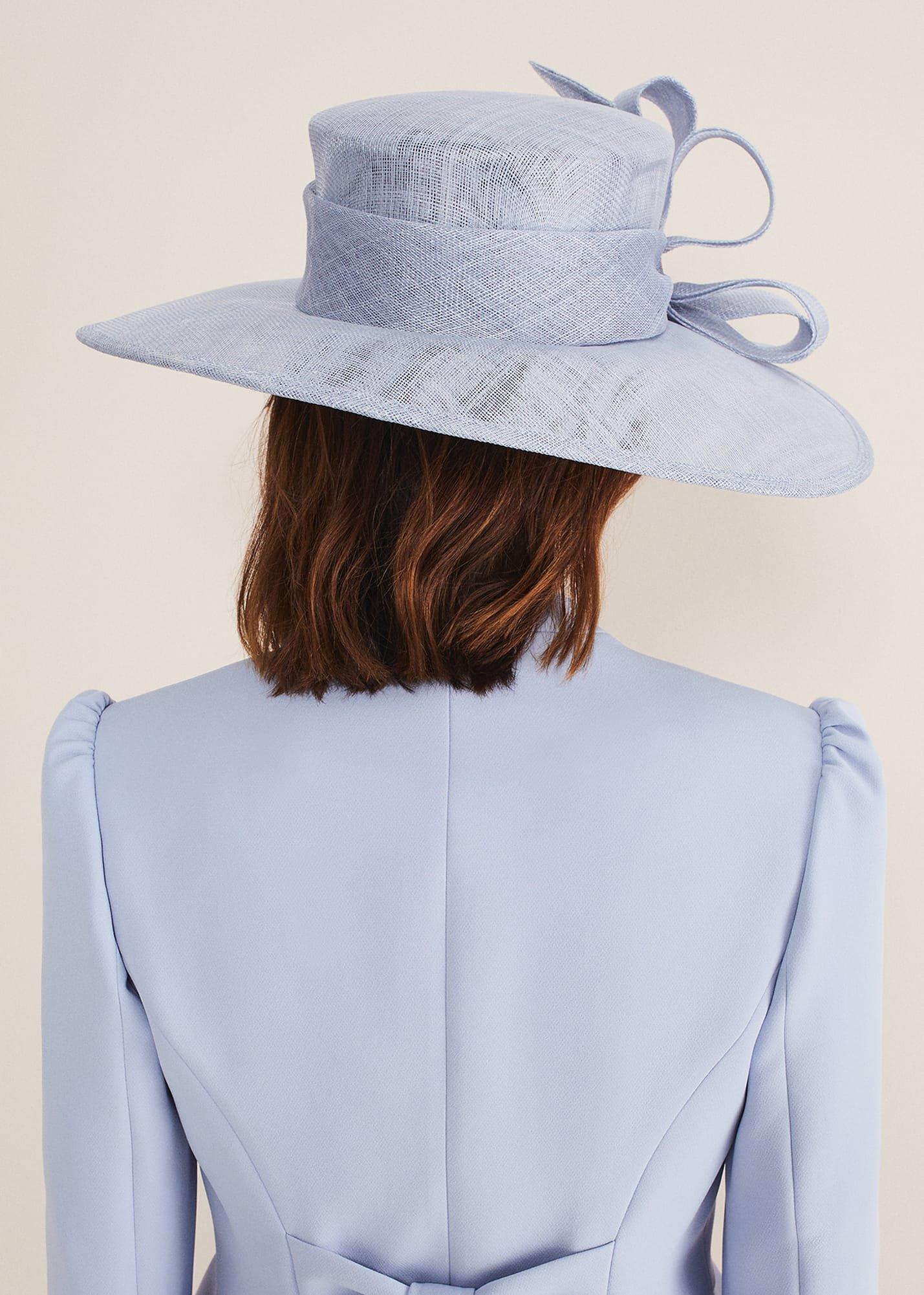 Light Blue Oversized Hat
