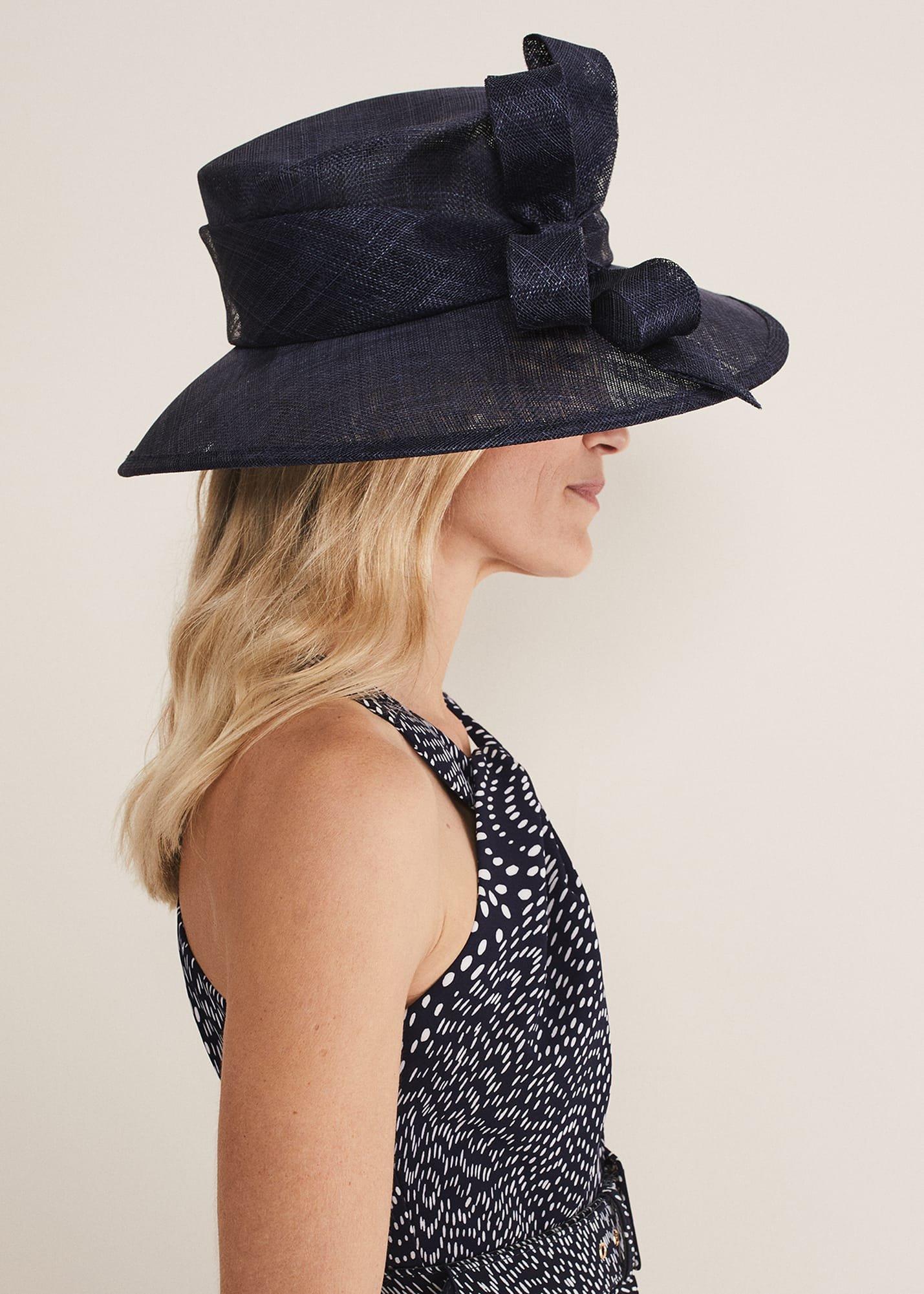 Navy Oversized Hat