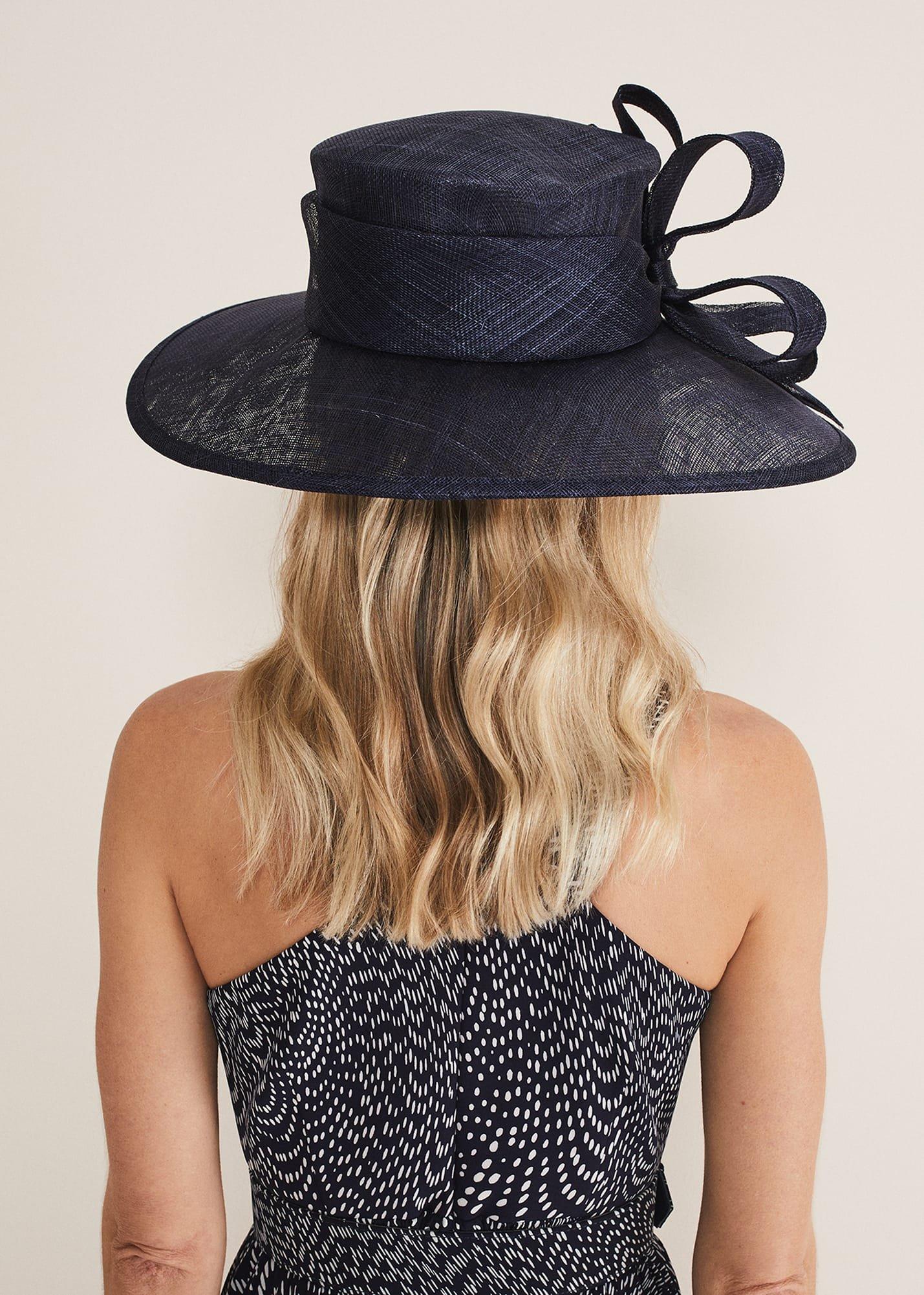 Navy Oversized Hat