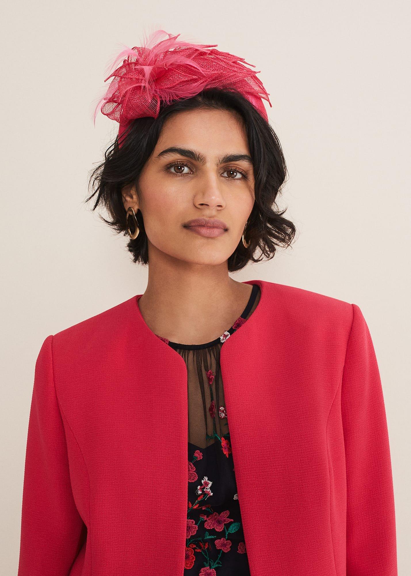 Pink Flower Headband