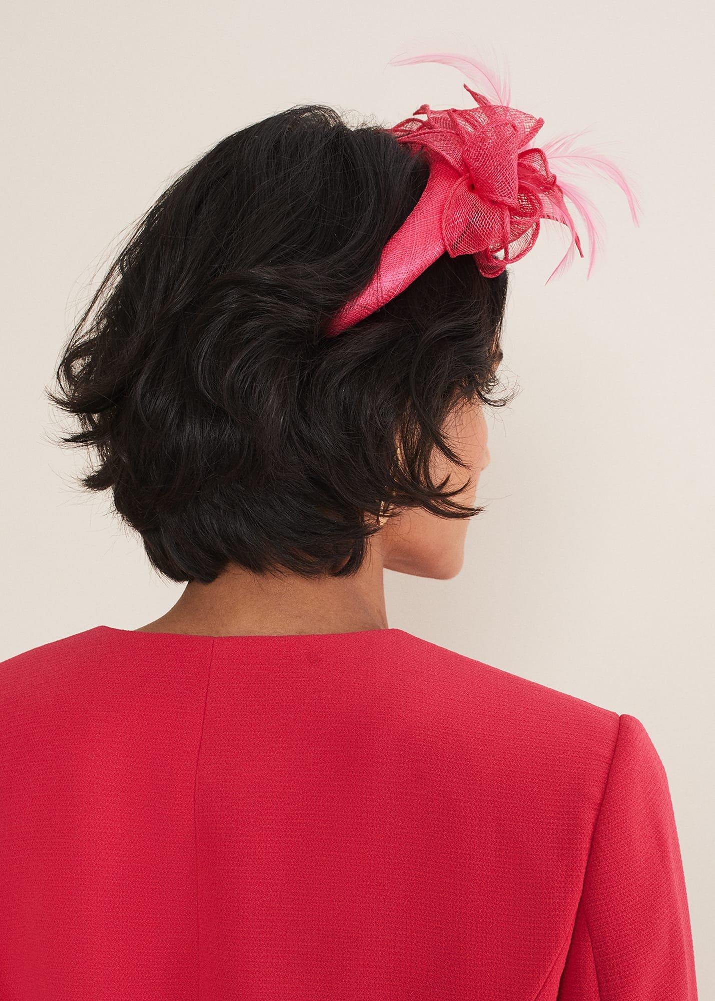 Pink Flower Headband