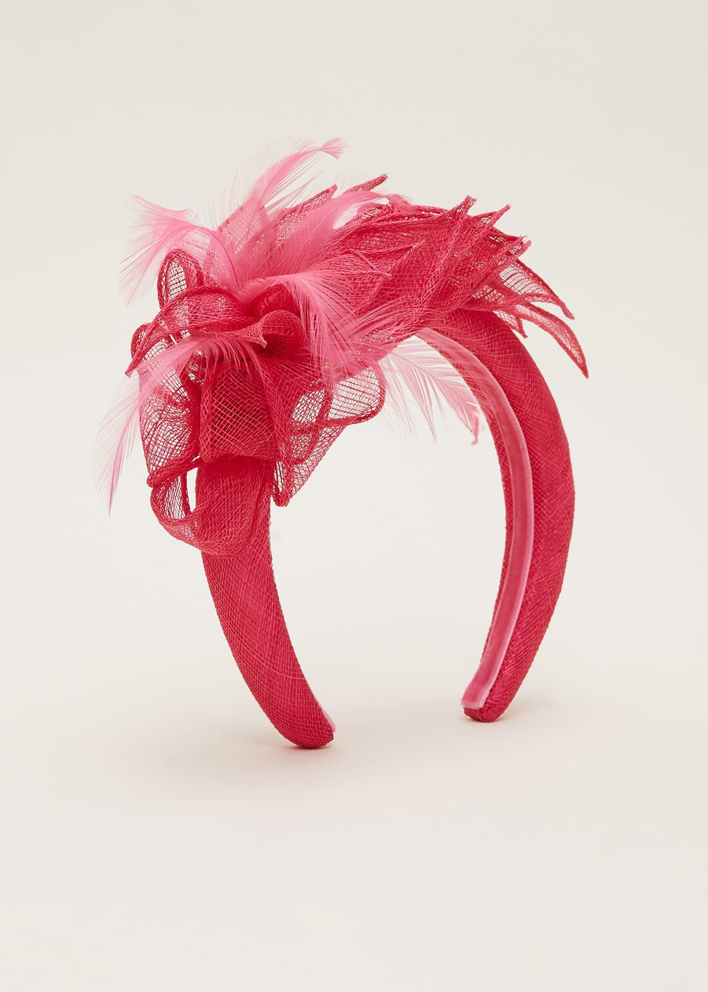 Pink Flower Headband
