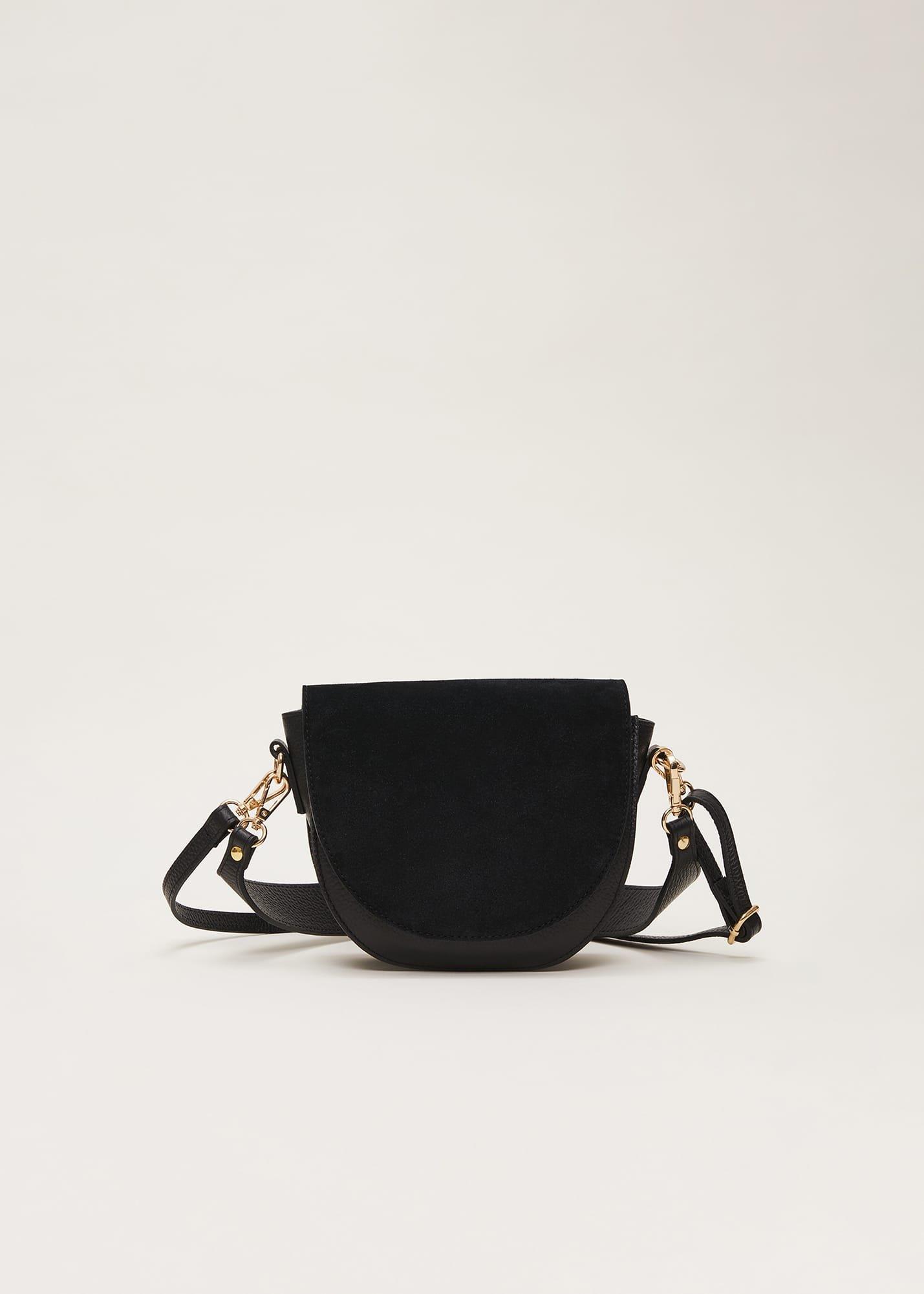 Suede Cross Body Bag