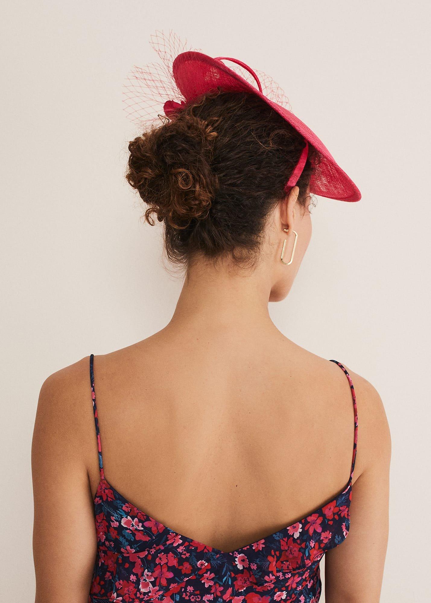 Pink Flower Fascinator
