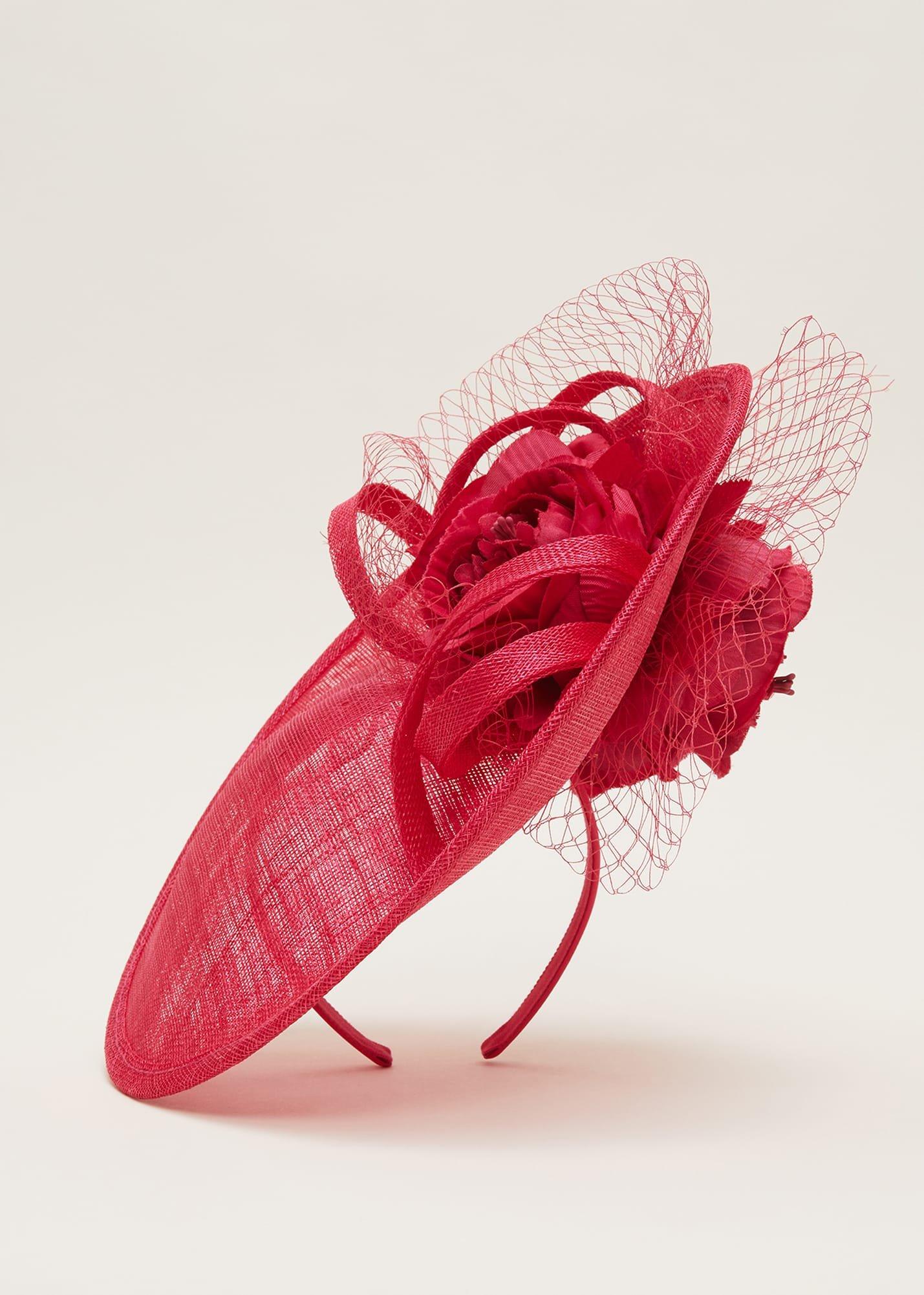 Pink Flower Fascinator