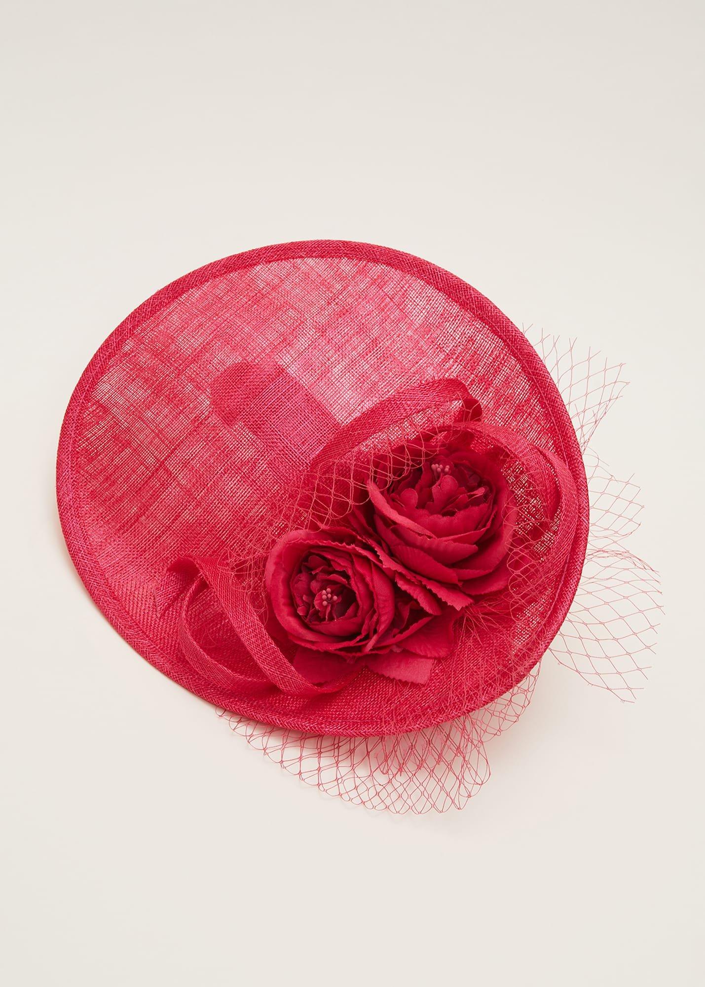 Pink Flower Fascinator