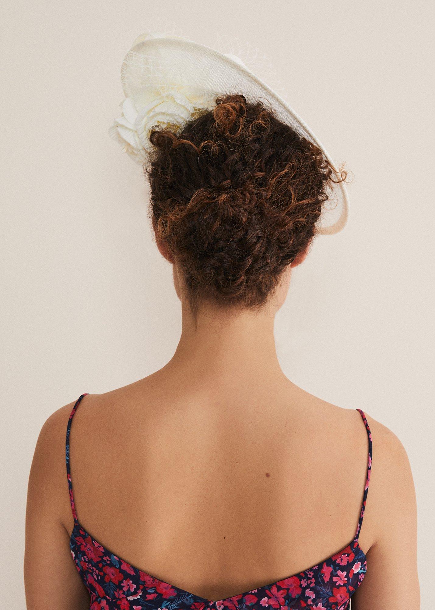 Ivory Flower Fascinator