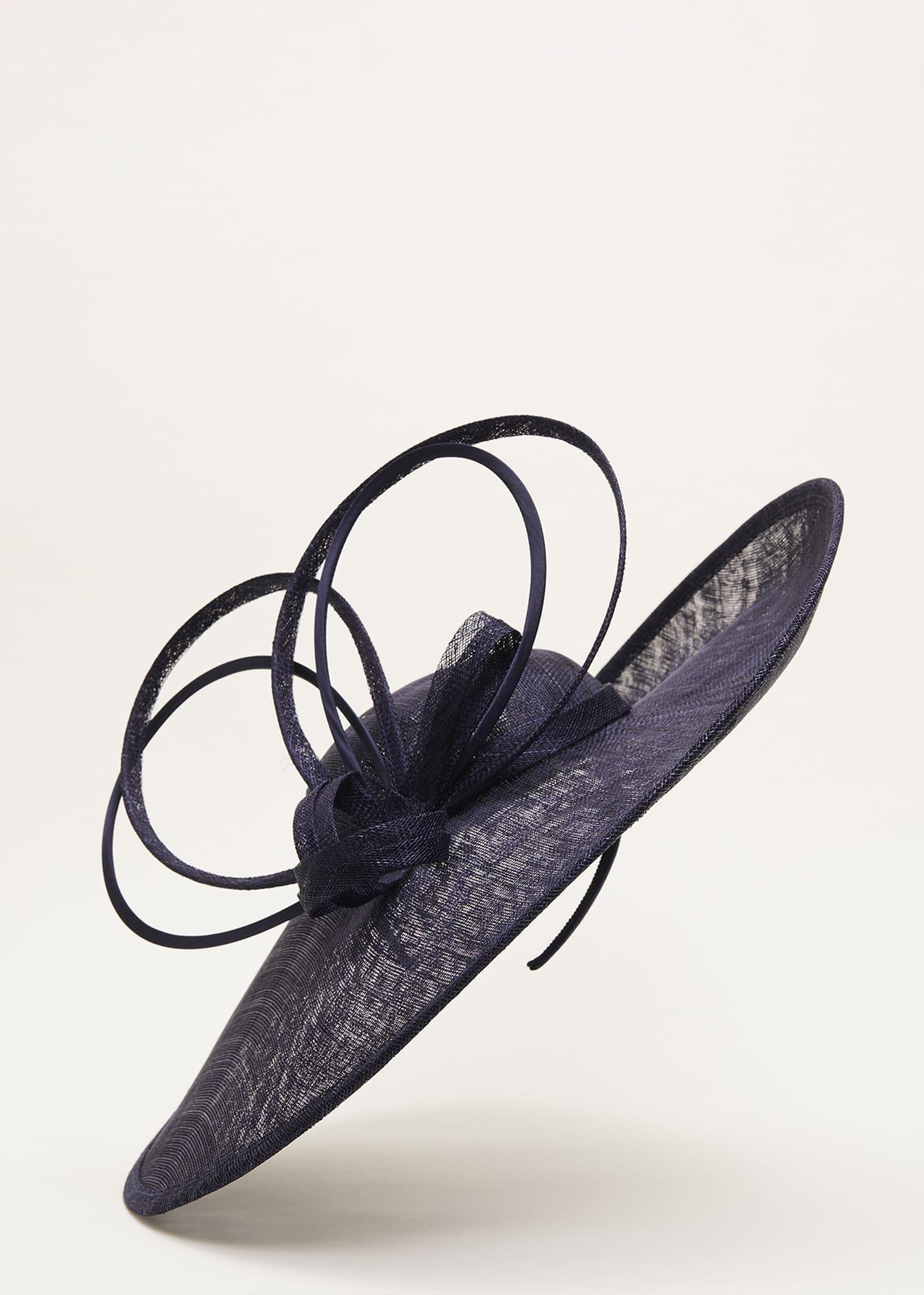 Navy Fascinator