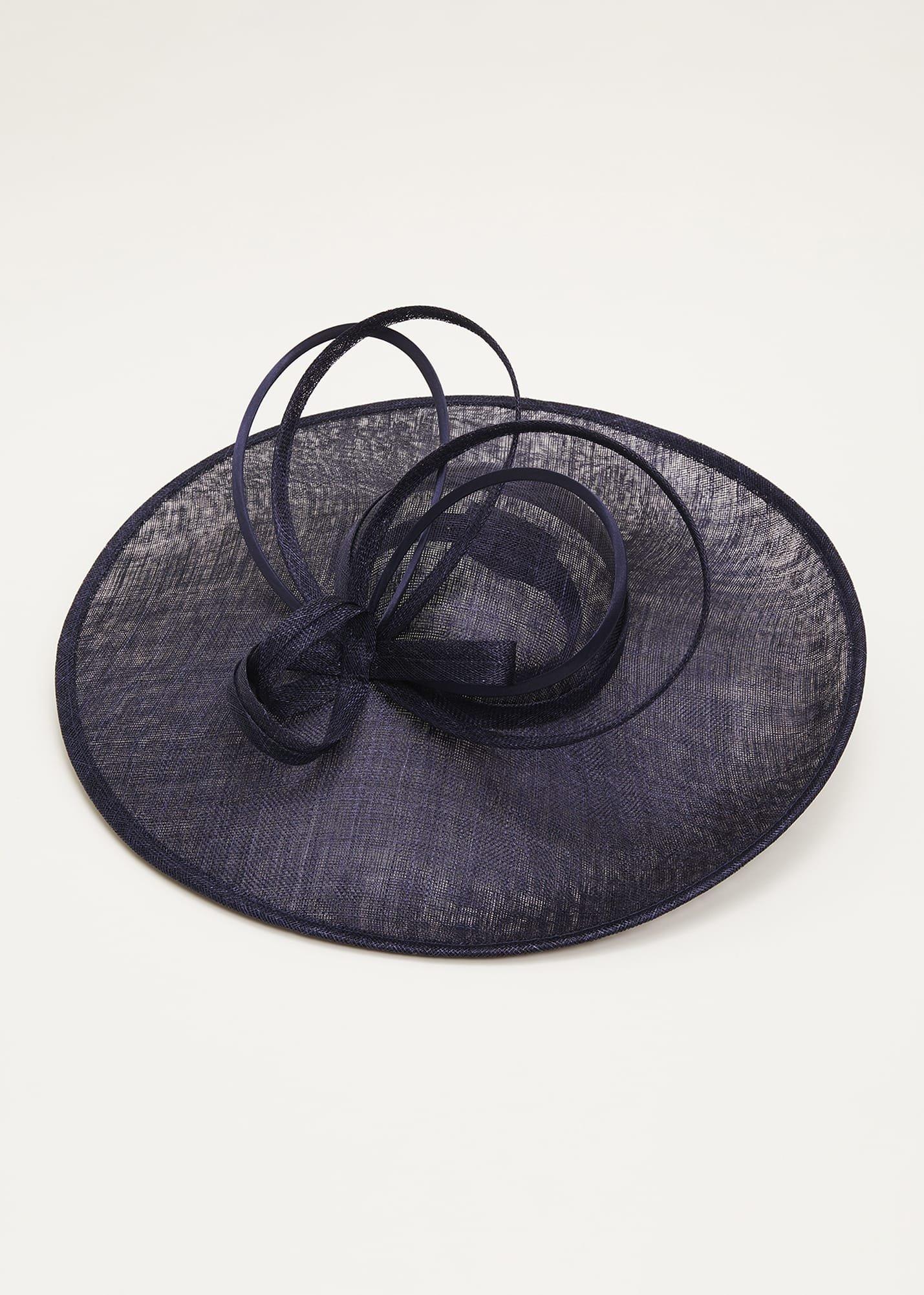 Navy Fascinator