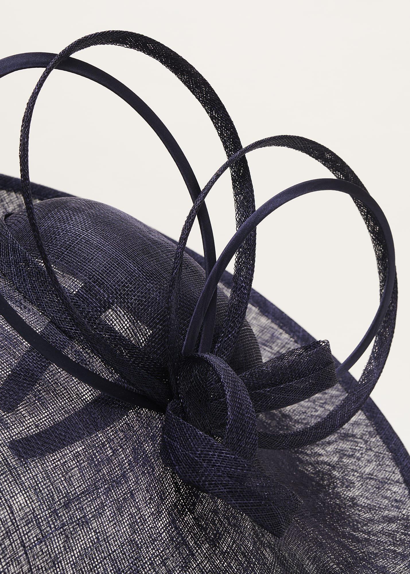 Navy Fascinator