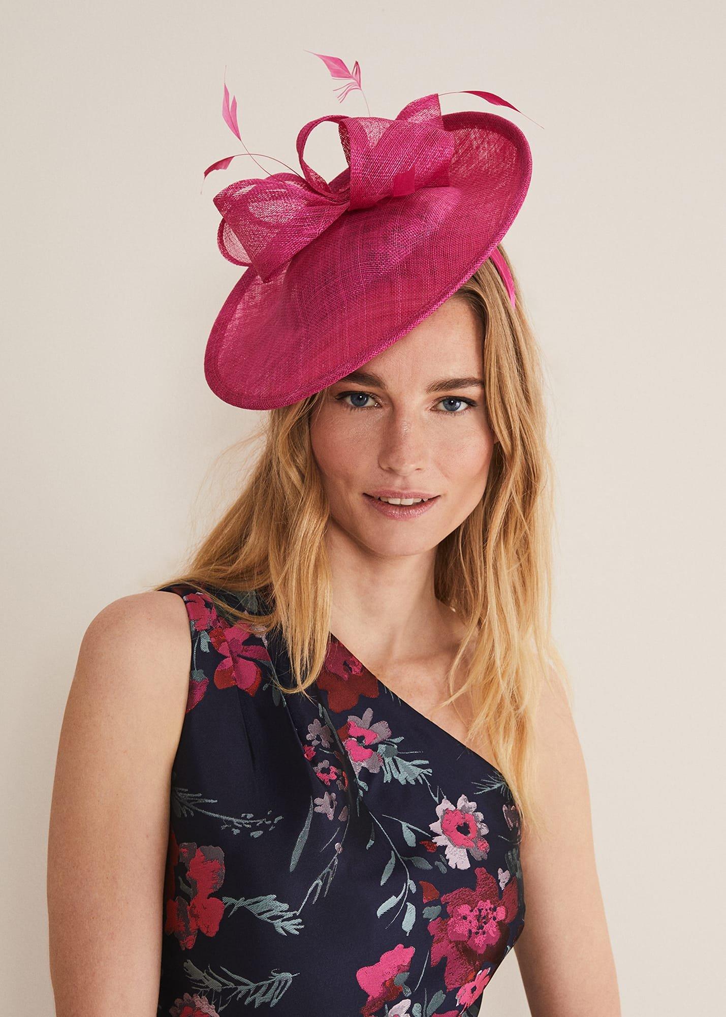 Bright Pink Fascinator