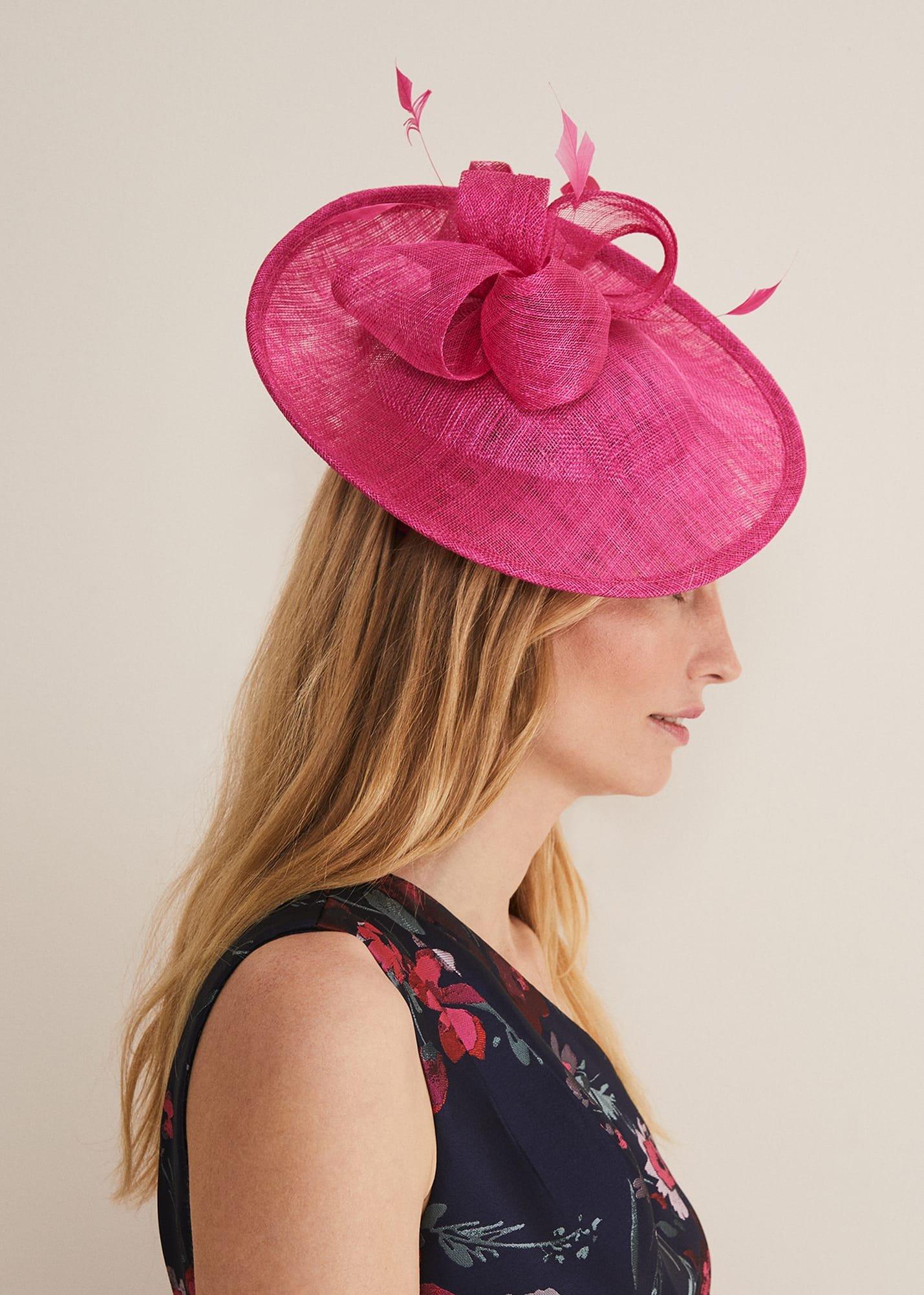 Bright Pink Fascinator