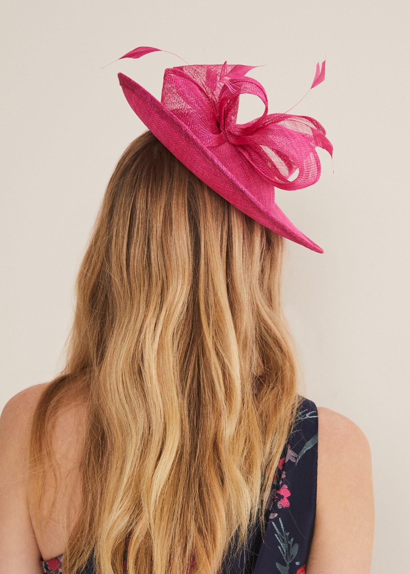 Bright Pink Fascinator