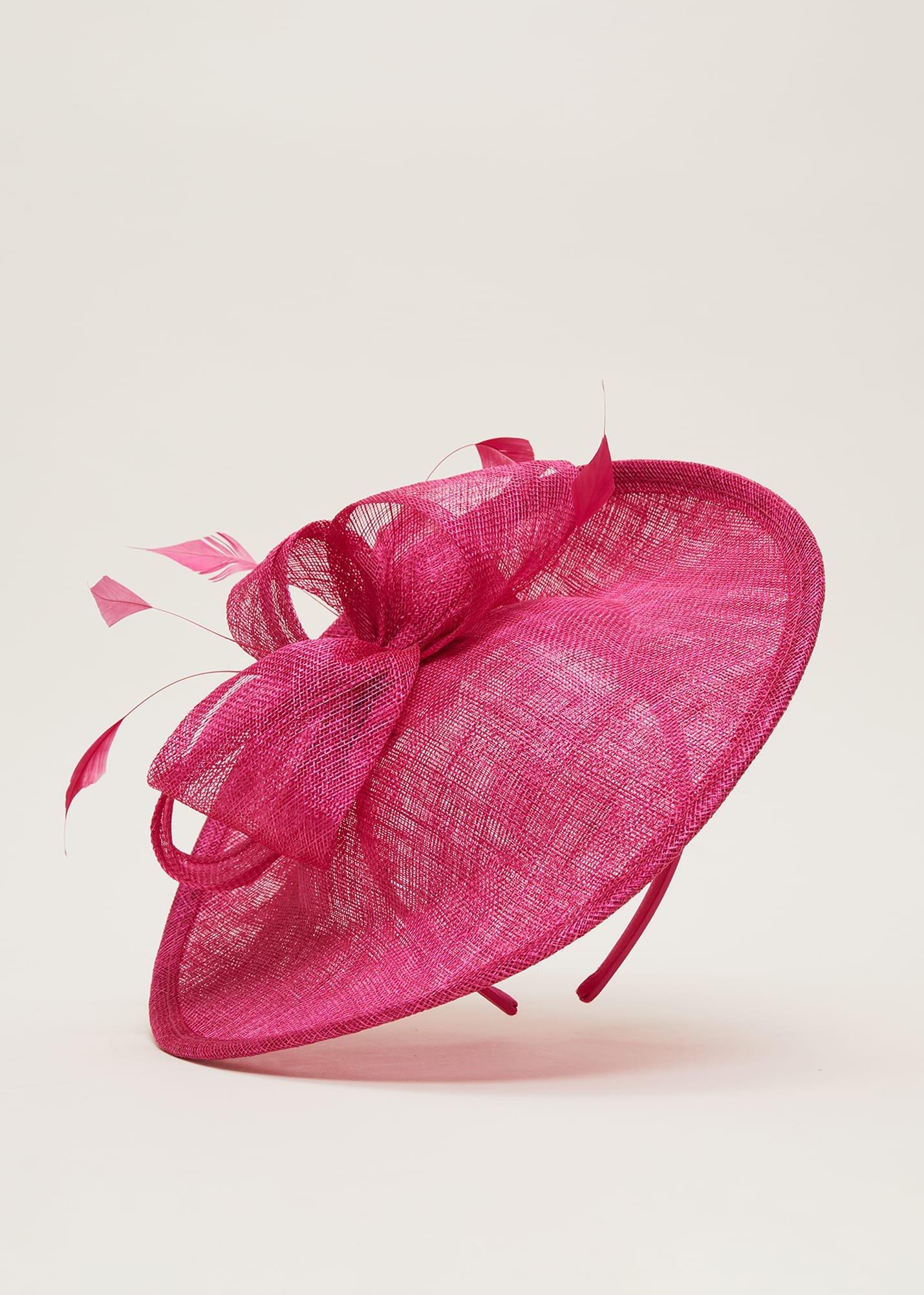 Bright Pink Fascinator
