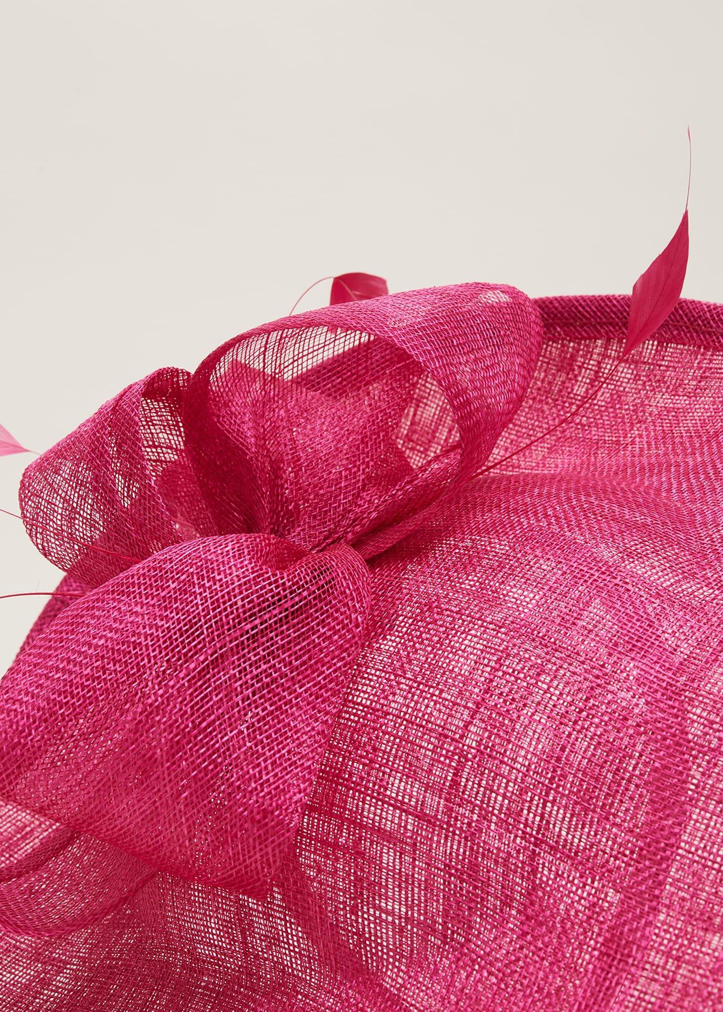 Bright Pink Fascinator