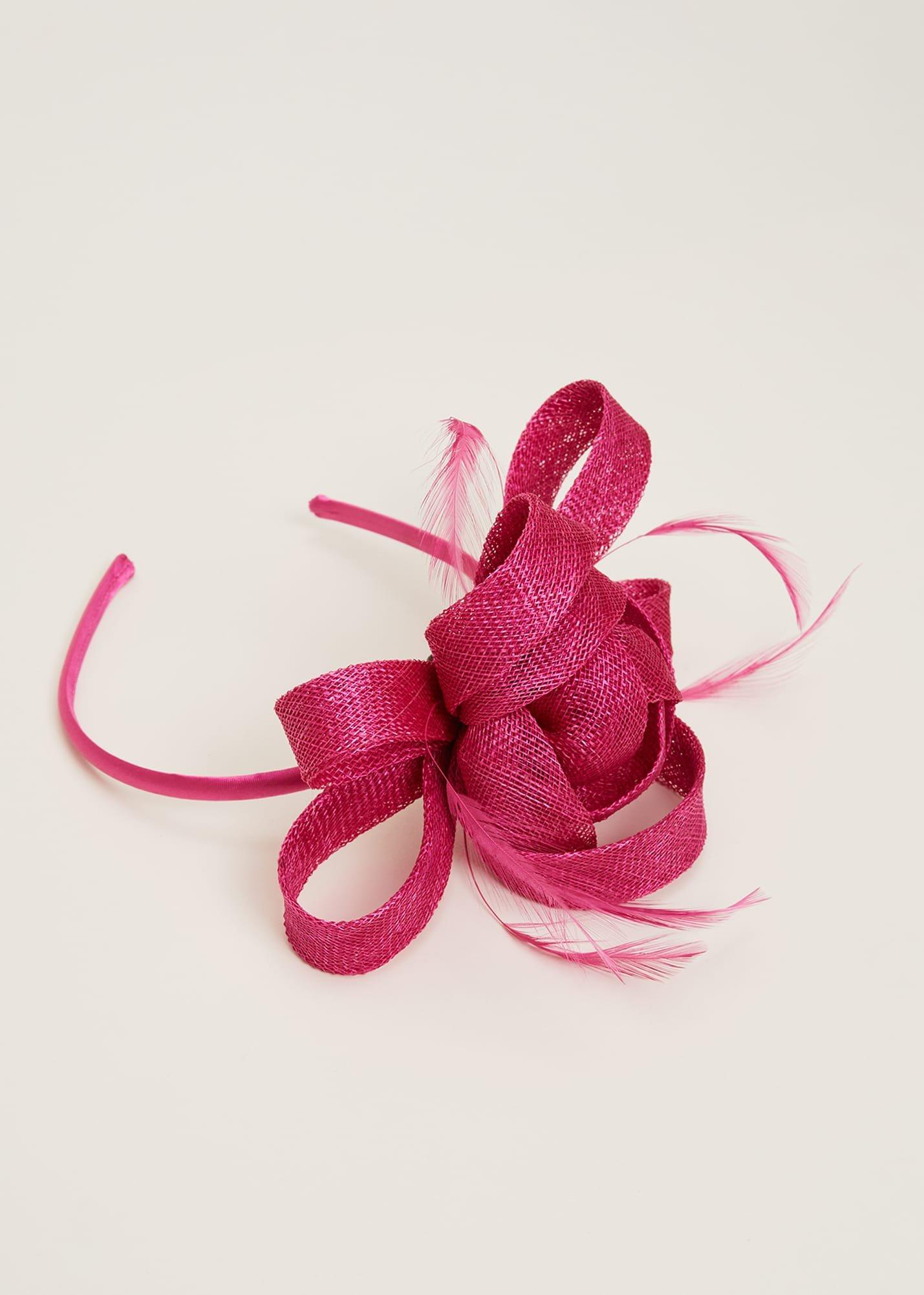 Bright Pink Flower Headband