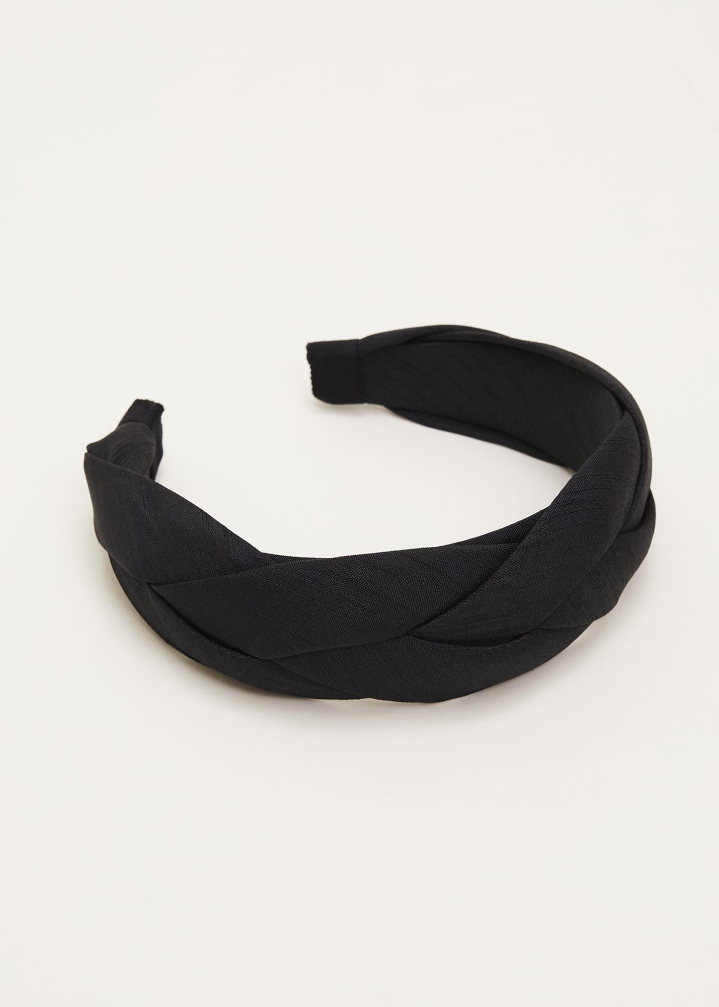 Black Plaited Headband