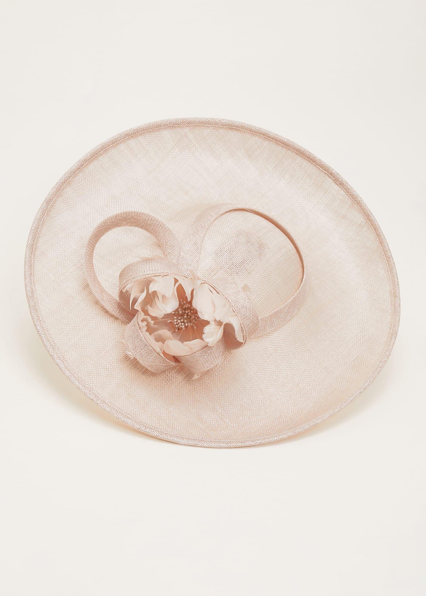 Cream Hat Fascinator