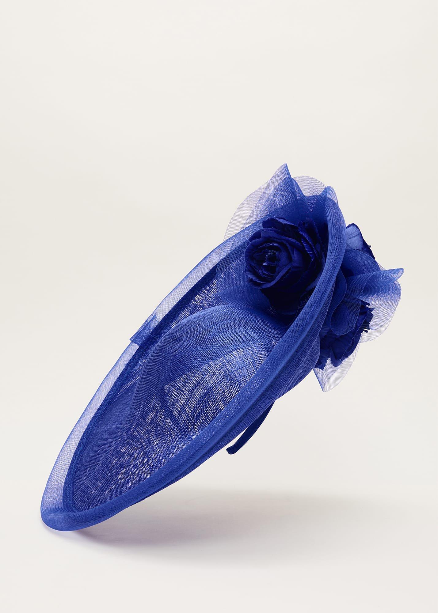 Oversized Floral Under Brim Fascinator