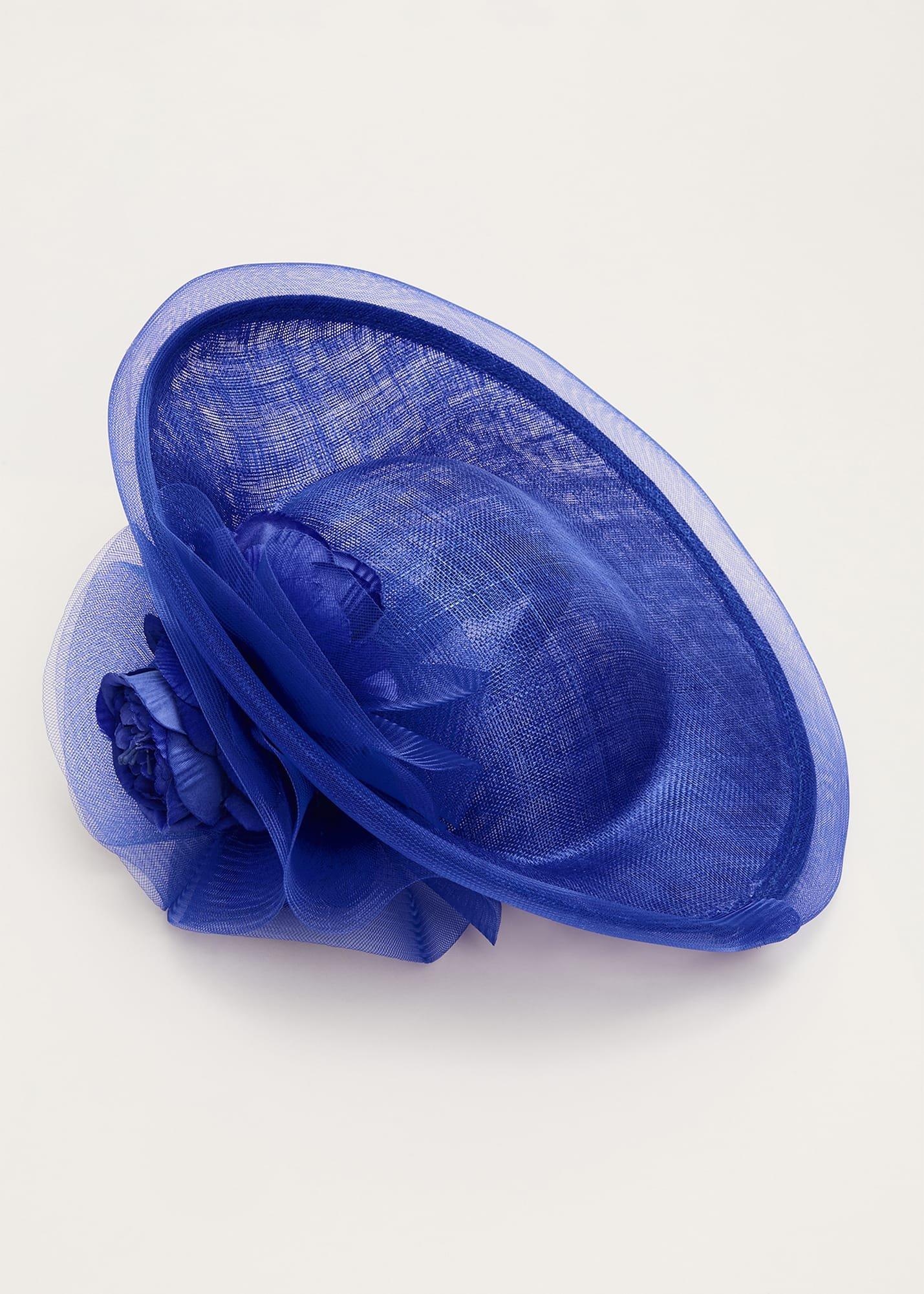 Oversized Floral Under Brim Fascinator
