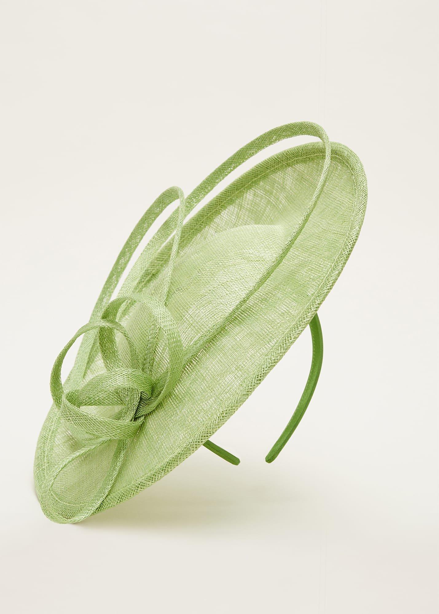 Light Green Fascinator