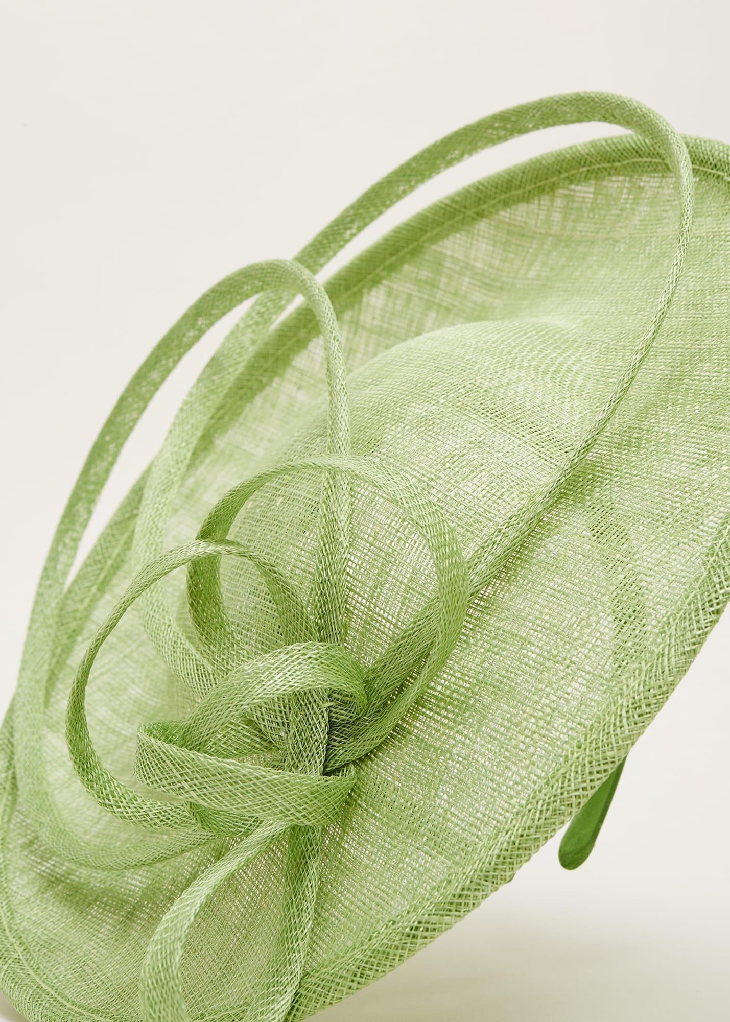 Light Green Fascinator