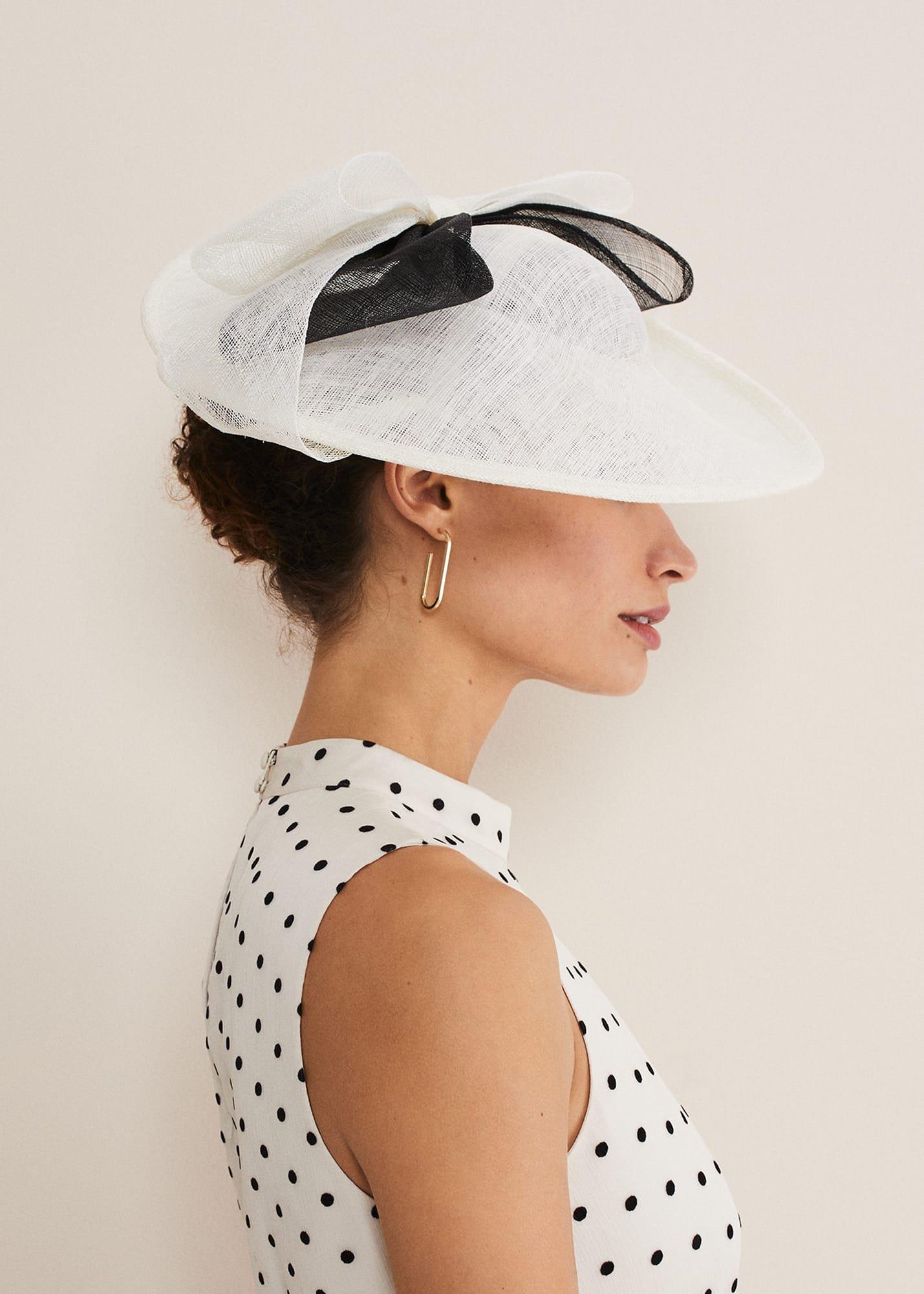Ivory Bow Hat Fascinator